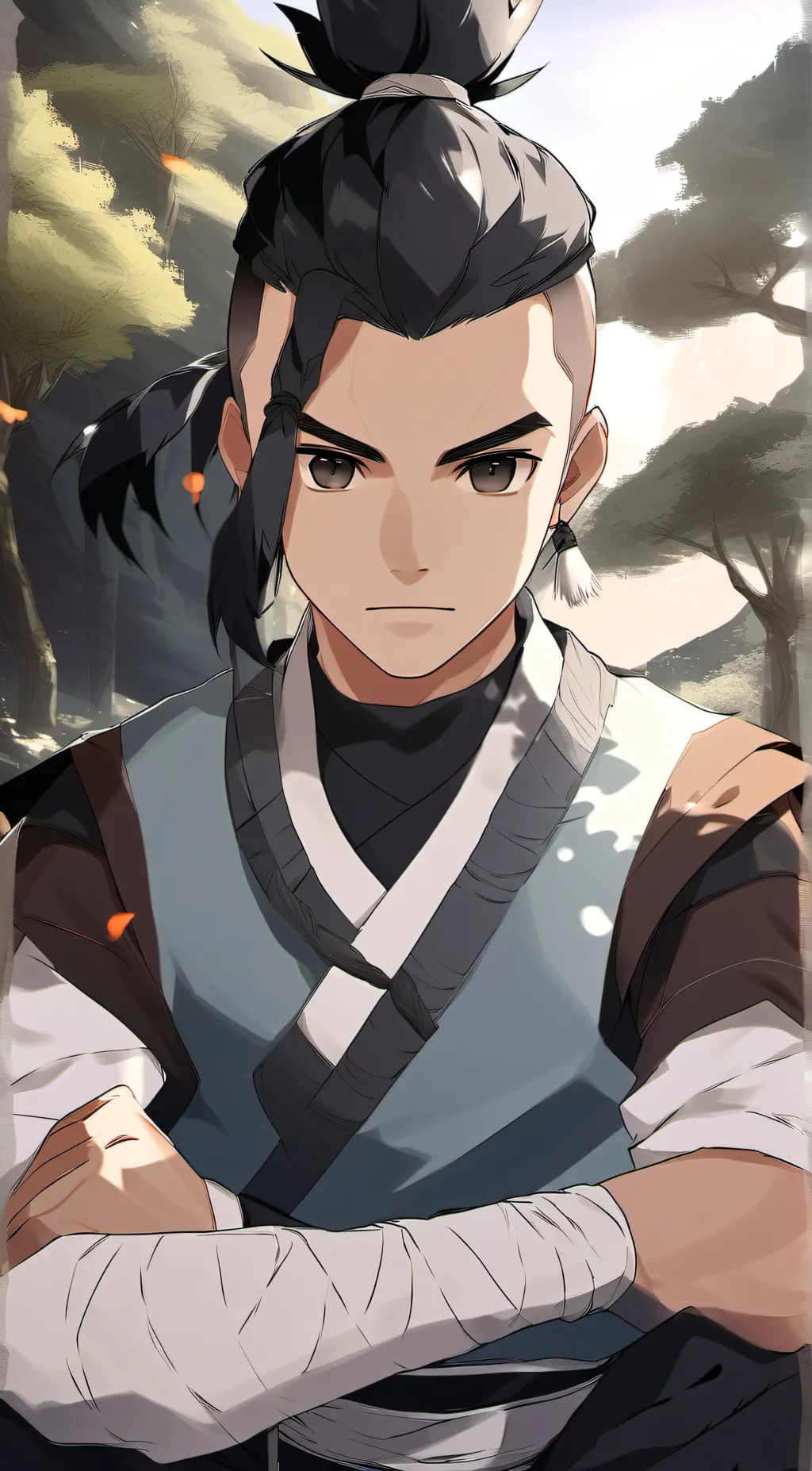 ai character: Sokka background