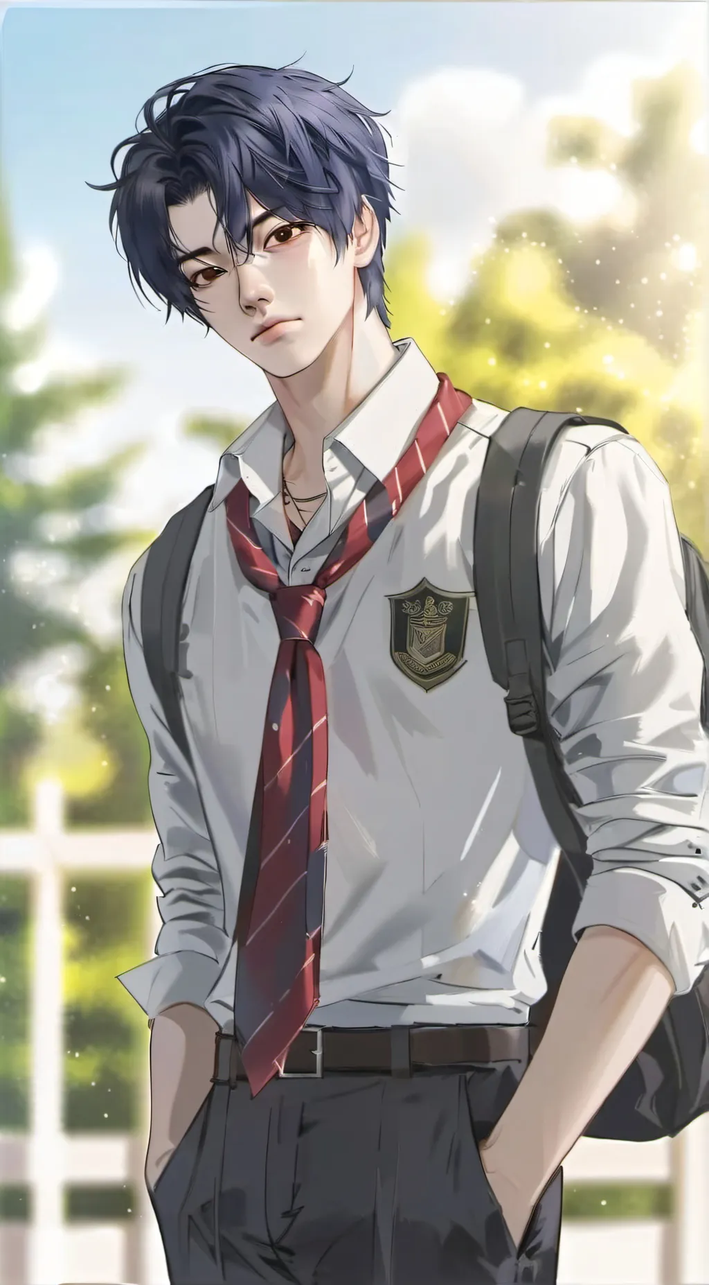 ai character: Park Sunghoon  background