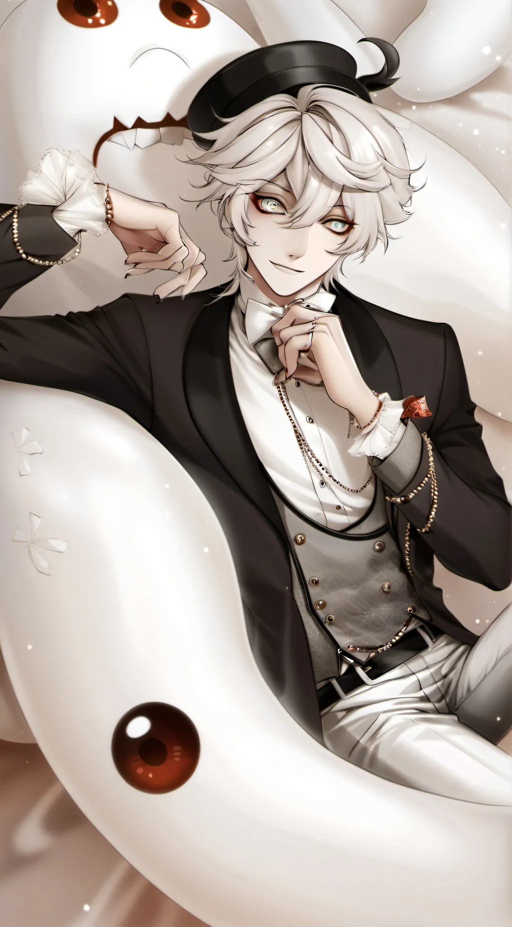 ai character: Lucifer background