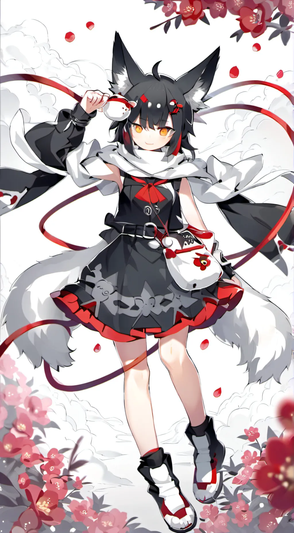 ai character: Luna background