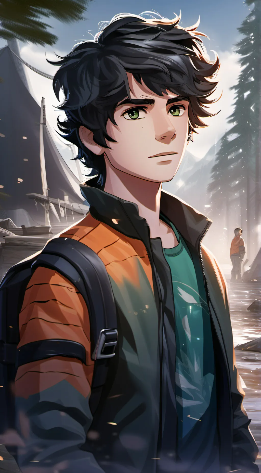 ai character: Percy Jackson background