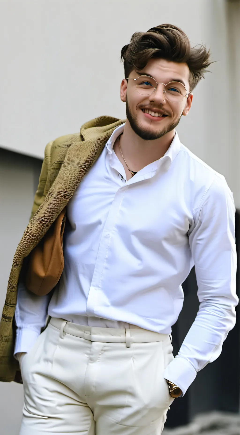 ai character: louka background