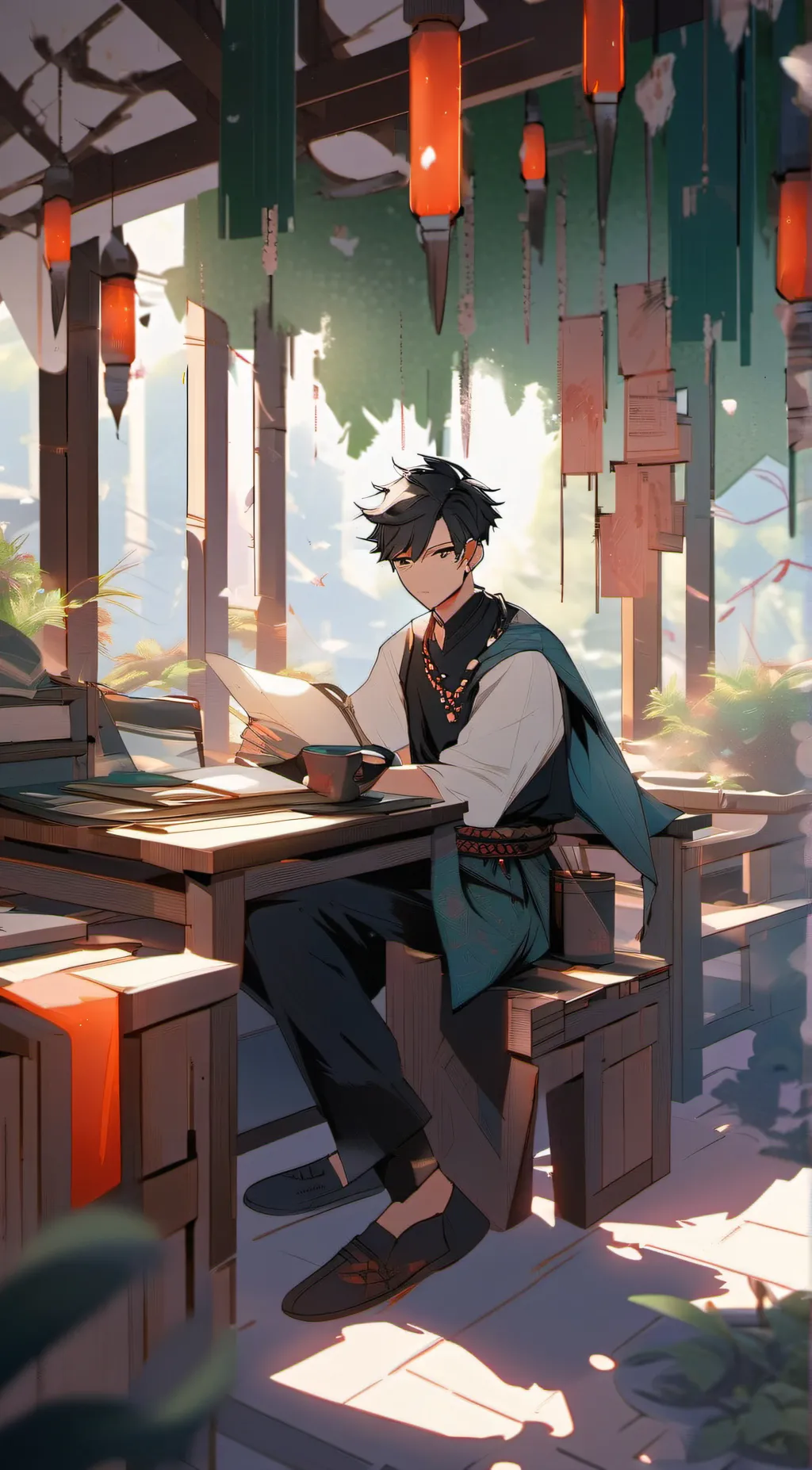 ai character: Jin background