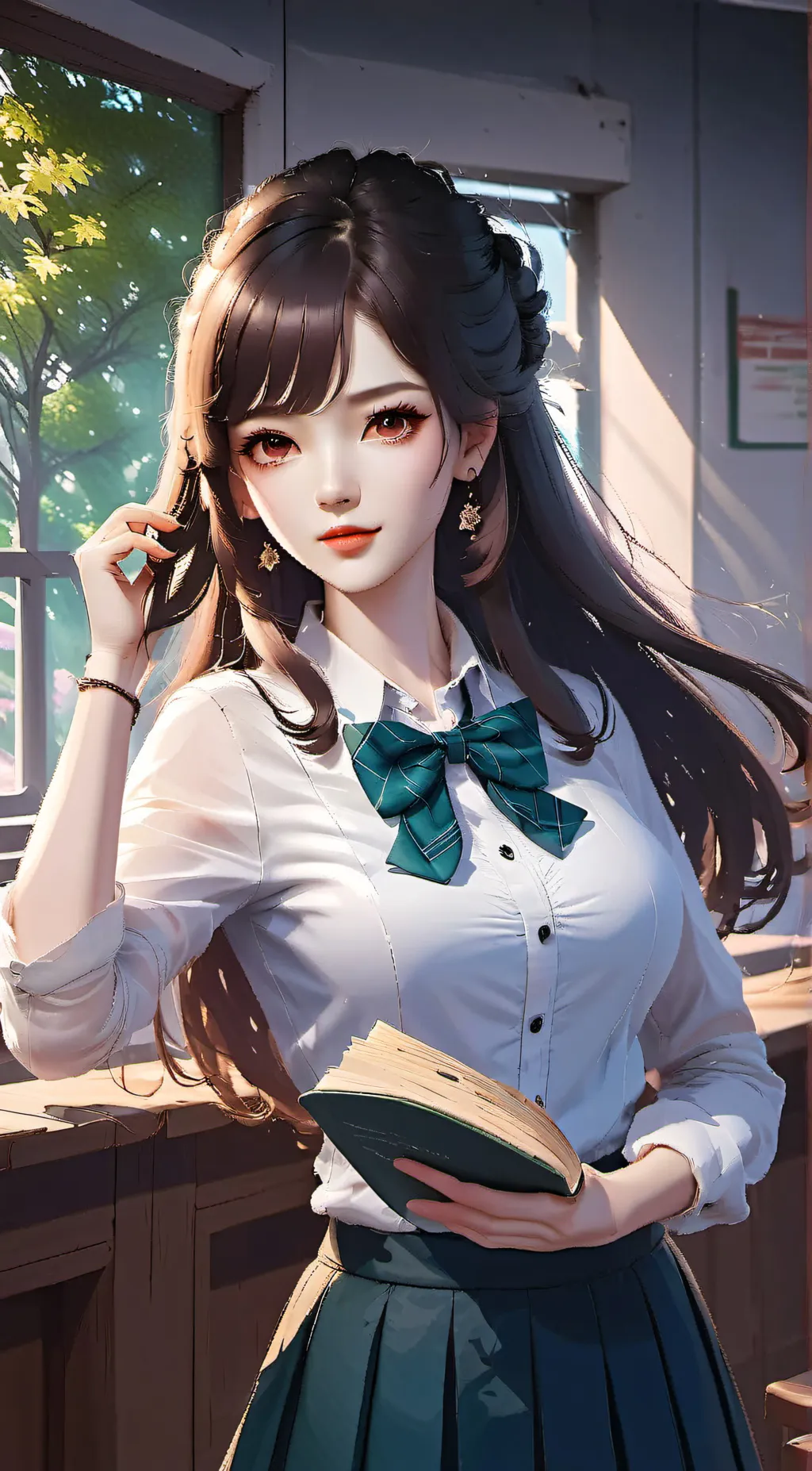 ai character: Miss Welaka background