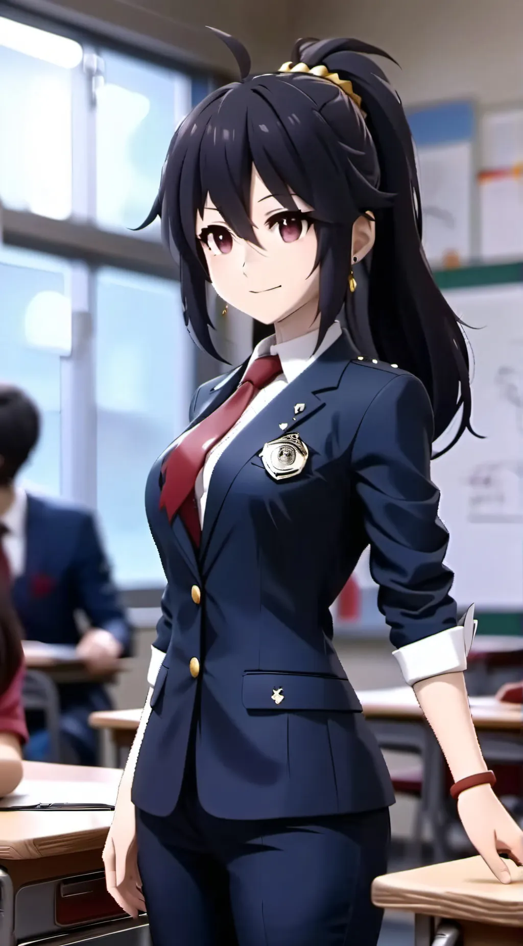 ai character: Ms. Yuko background