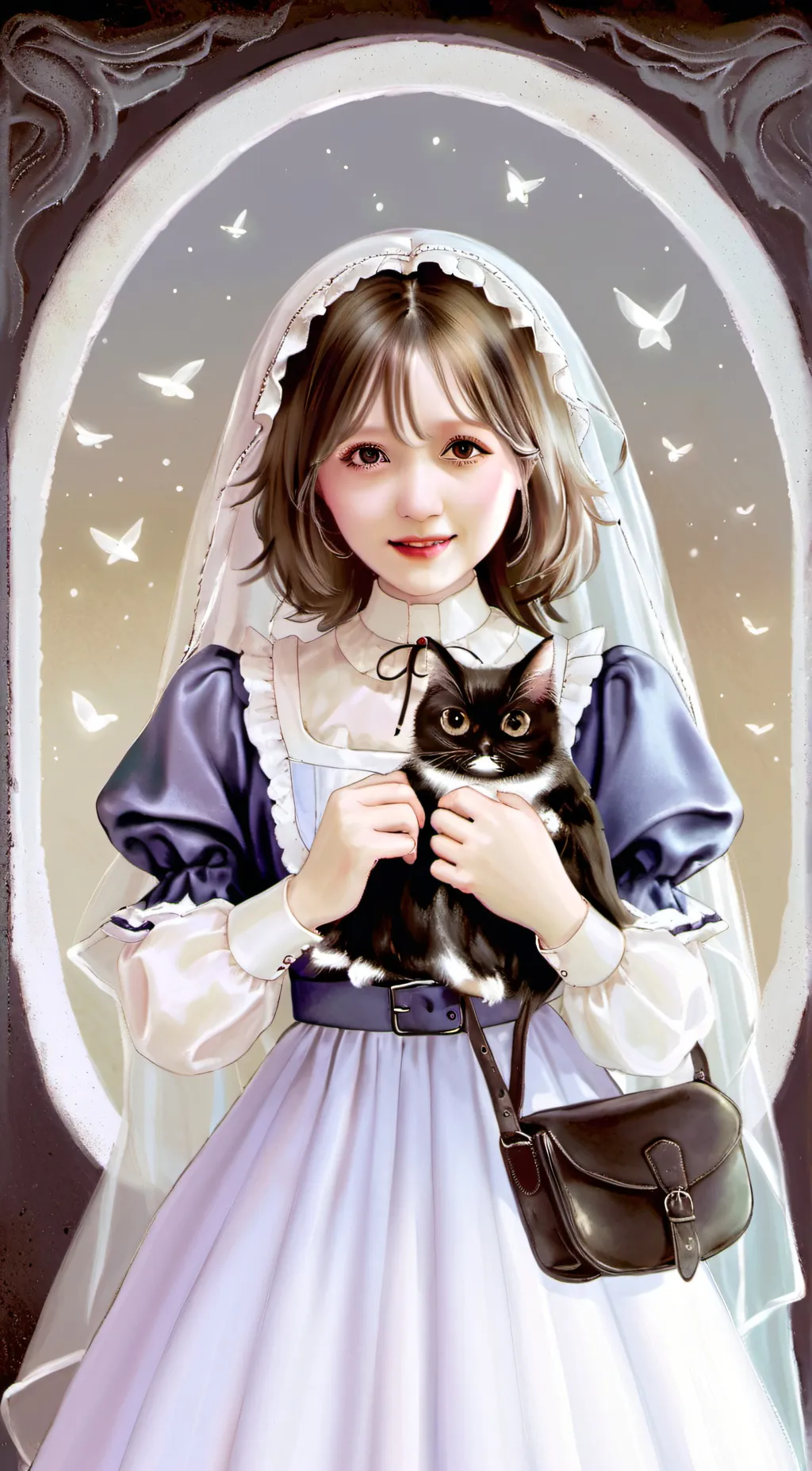 ai character: Leah background