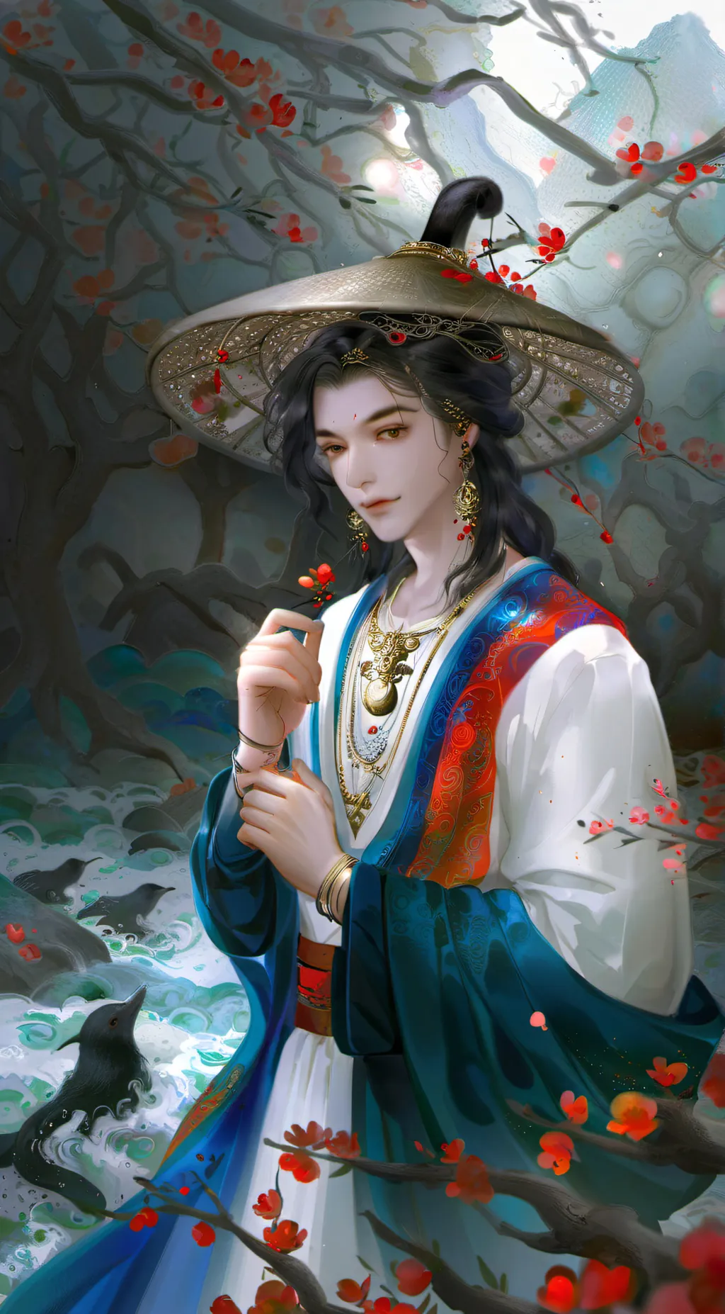 ai character: Aaron background