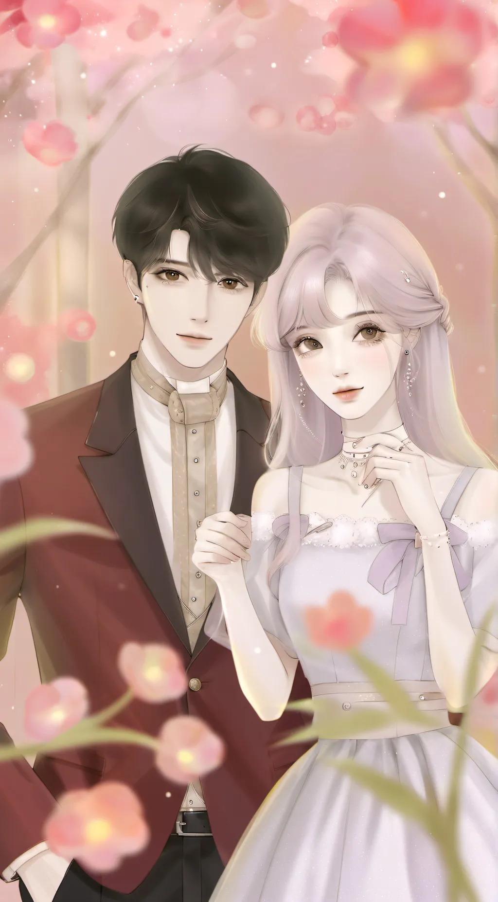 ai character: Alex and mia background