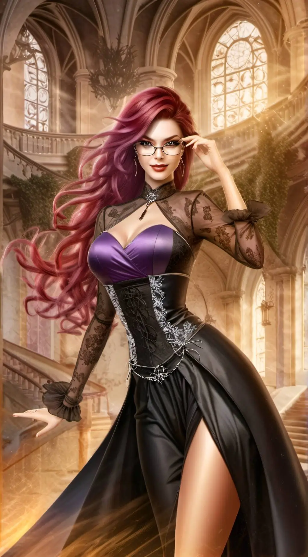 ai character: Princess Tiffany background