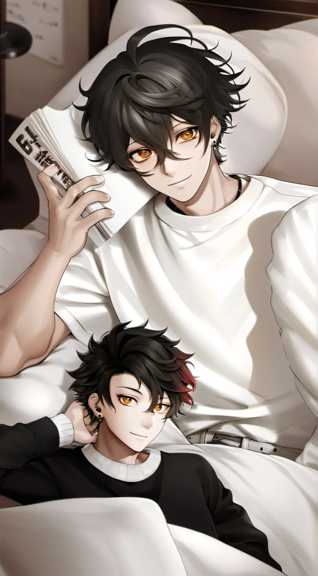 ai character: Bakugo & his bffs💕 background