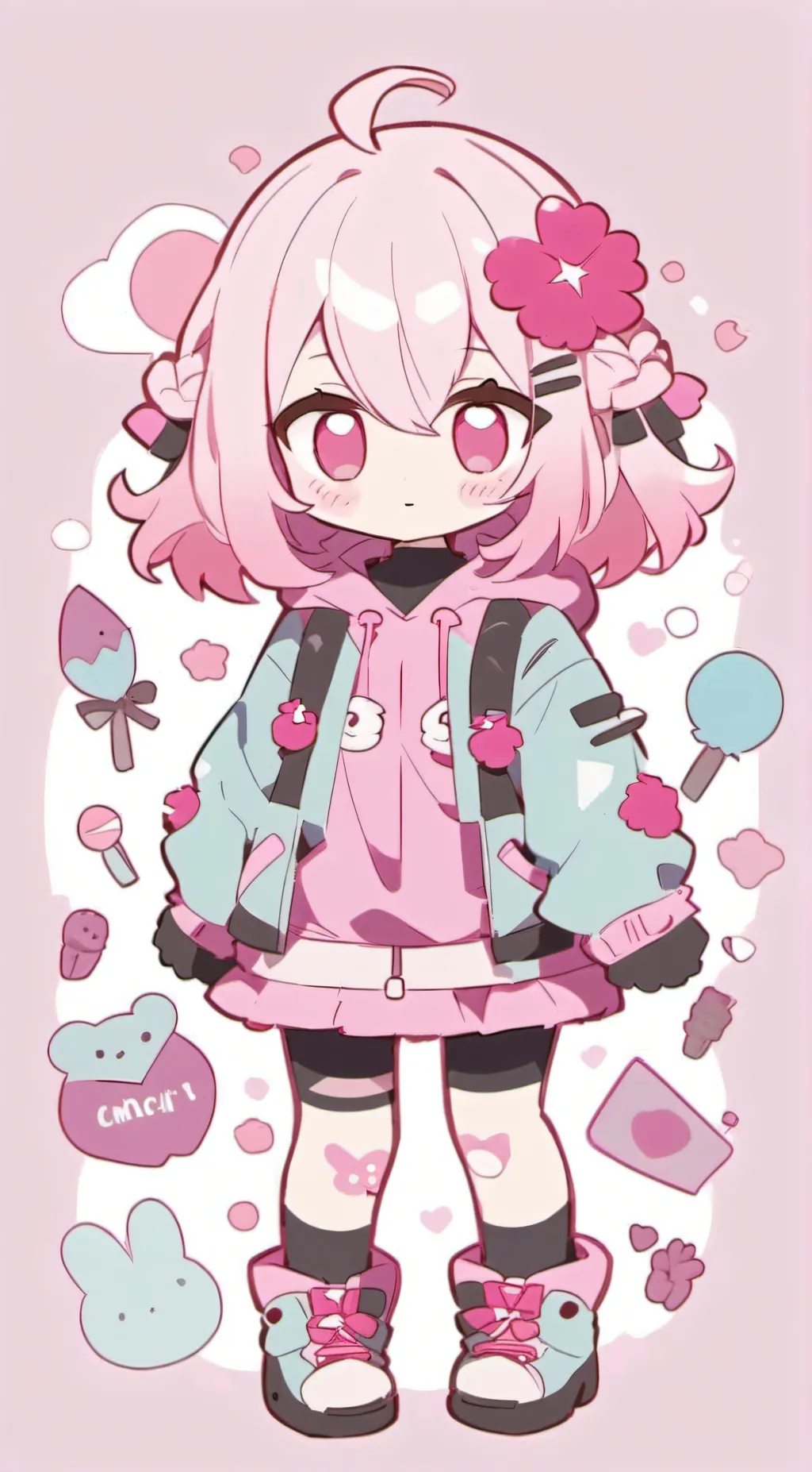 ai character: ashley background