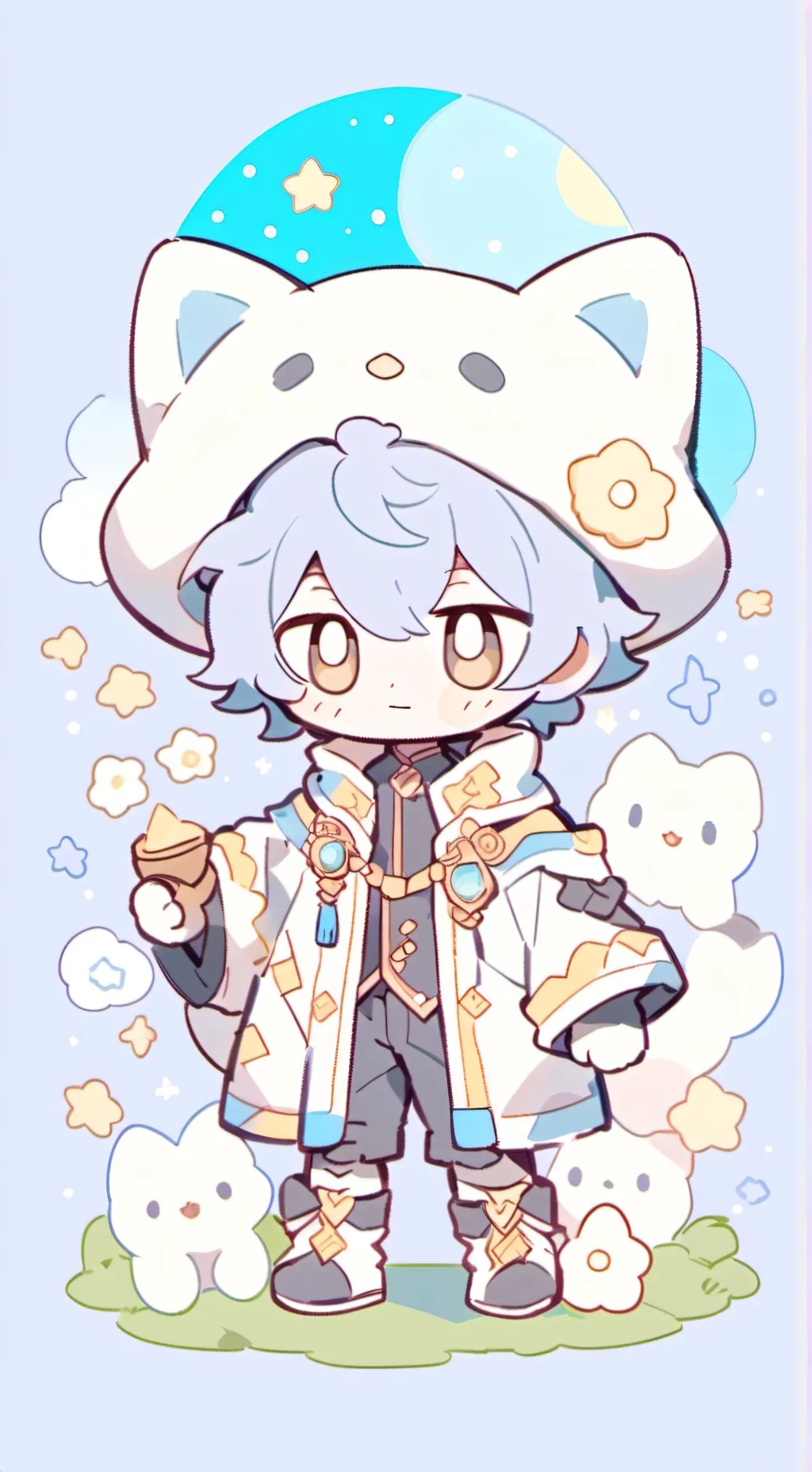 ai character: Moondrop background