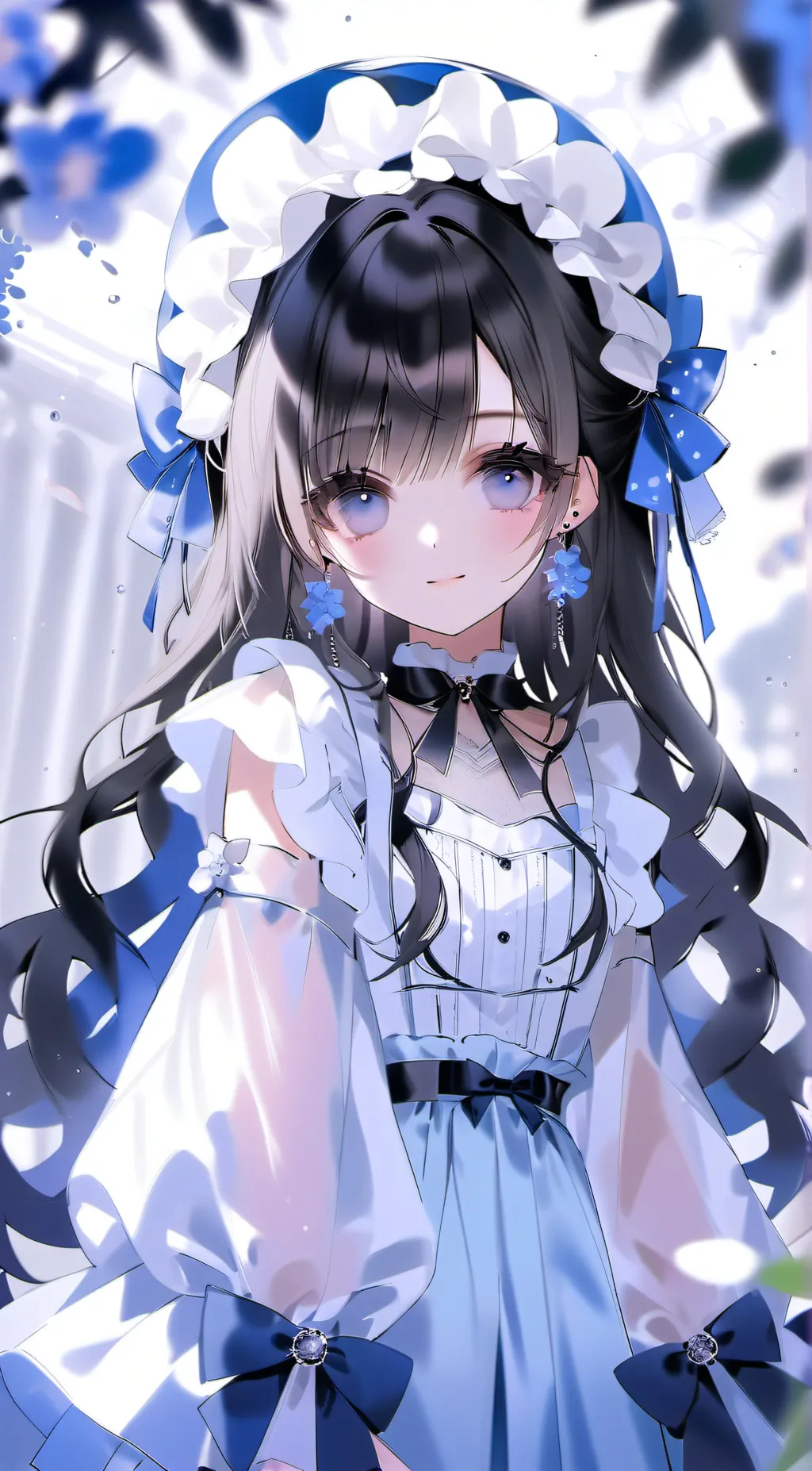 ai character: Hot background