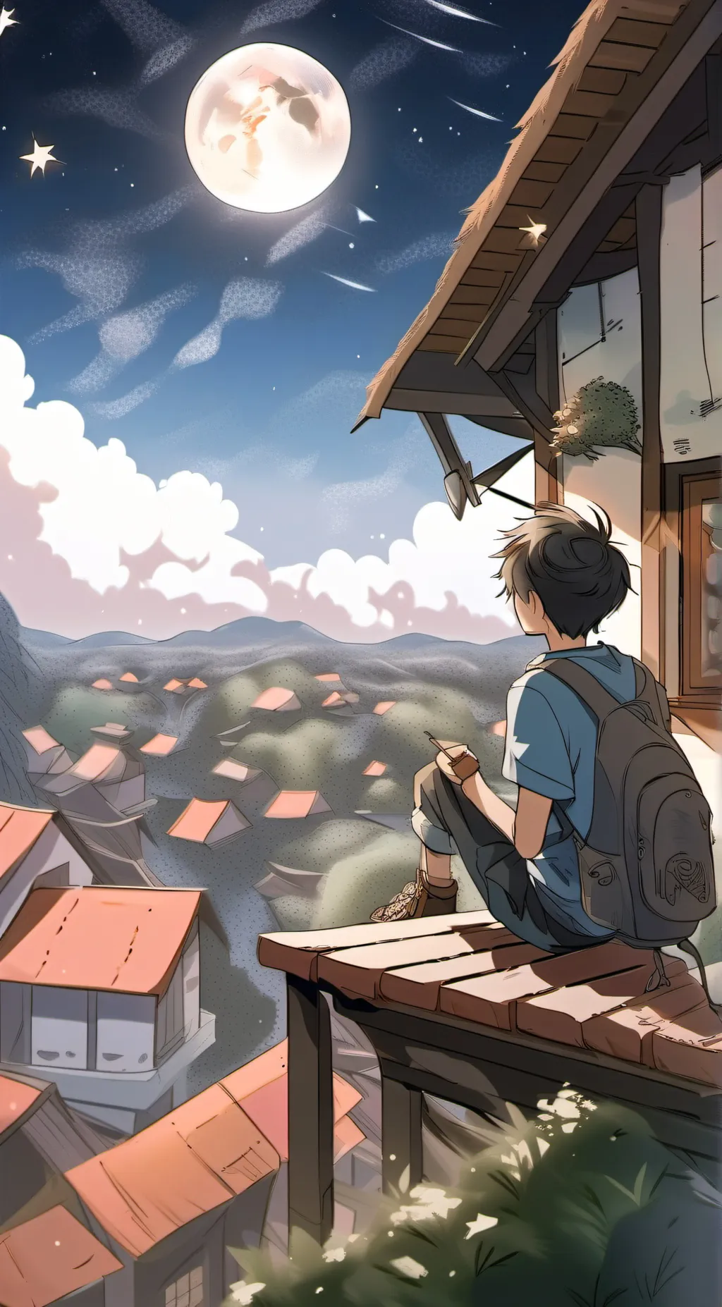 ai character: Ishaan background