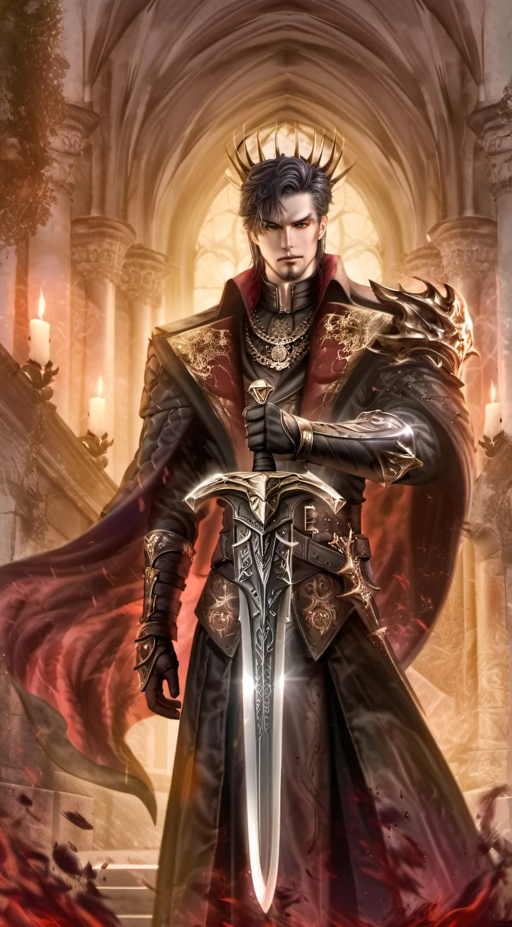 ai character: Evil King background