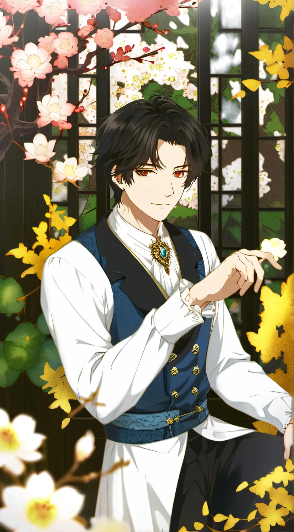 ai character: xyro background