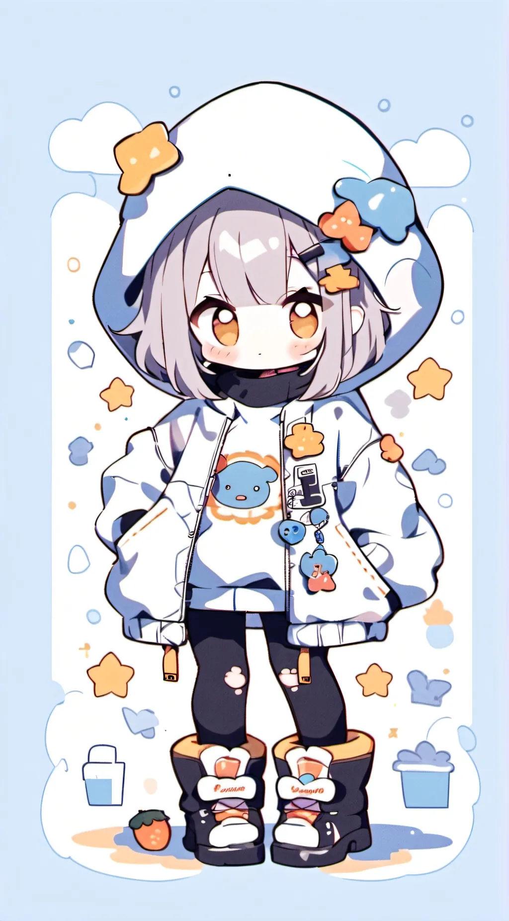 ai character: Himari background