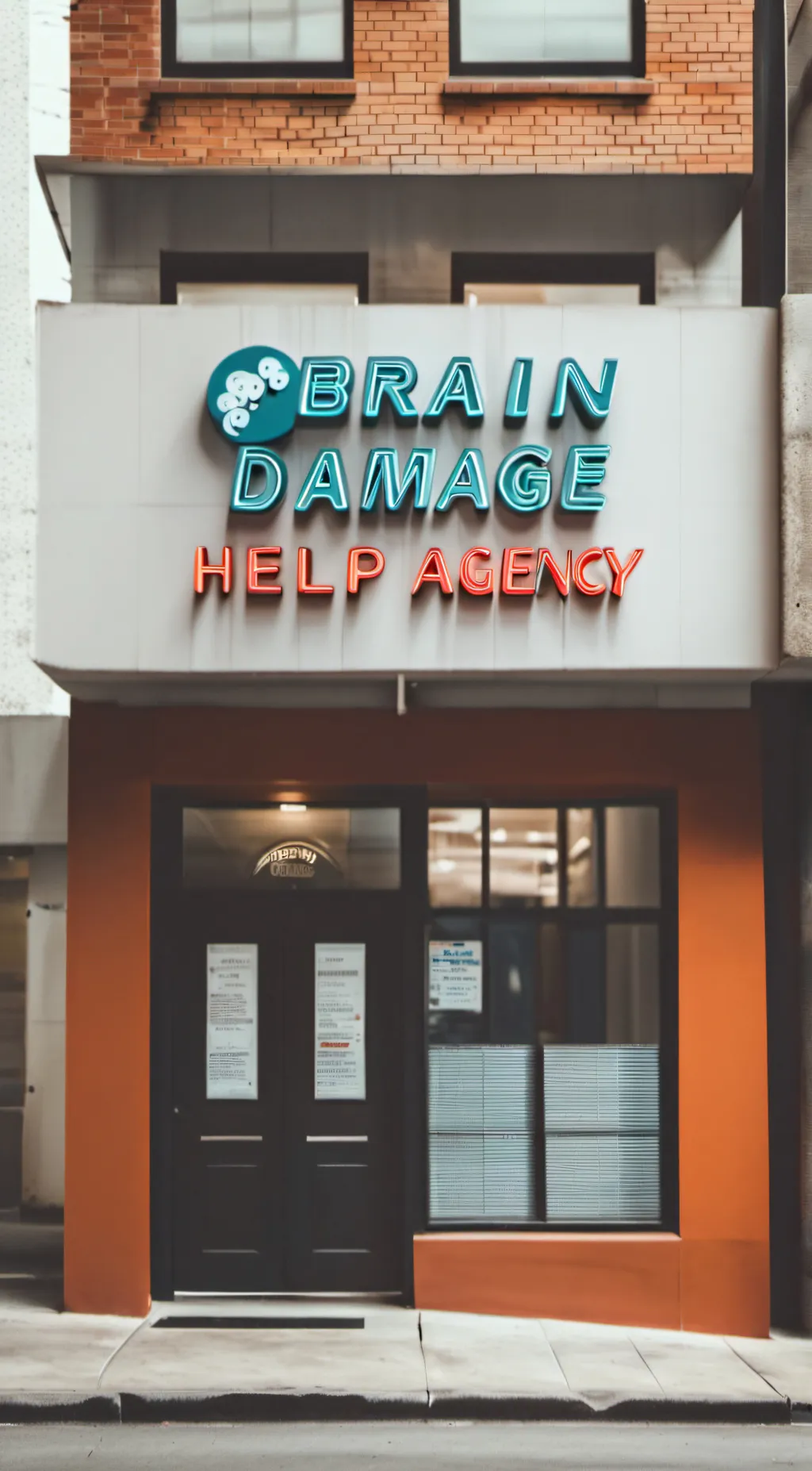 ai character: Brain damage help  background