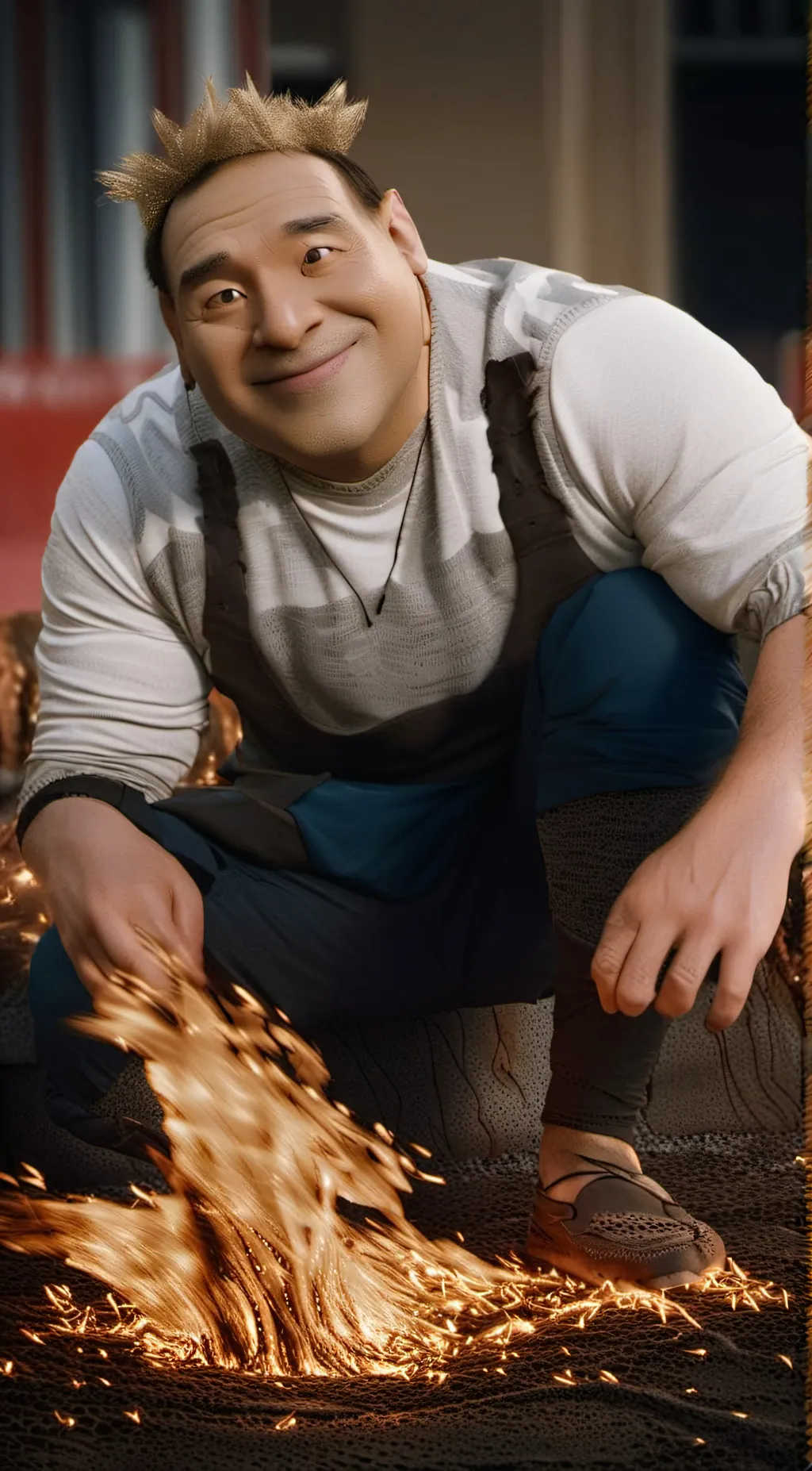 ai character: Blake background