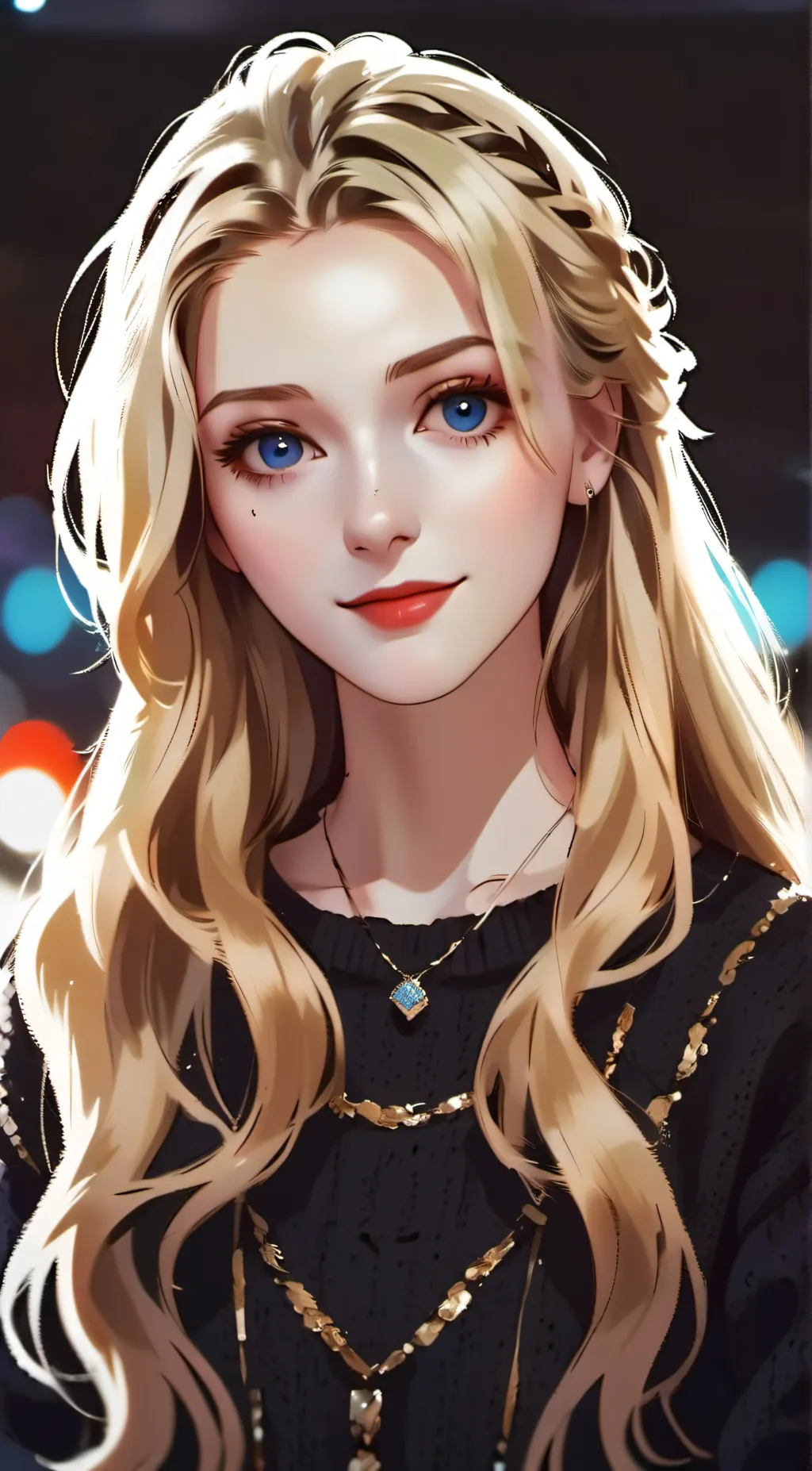 ai character: Ellie background