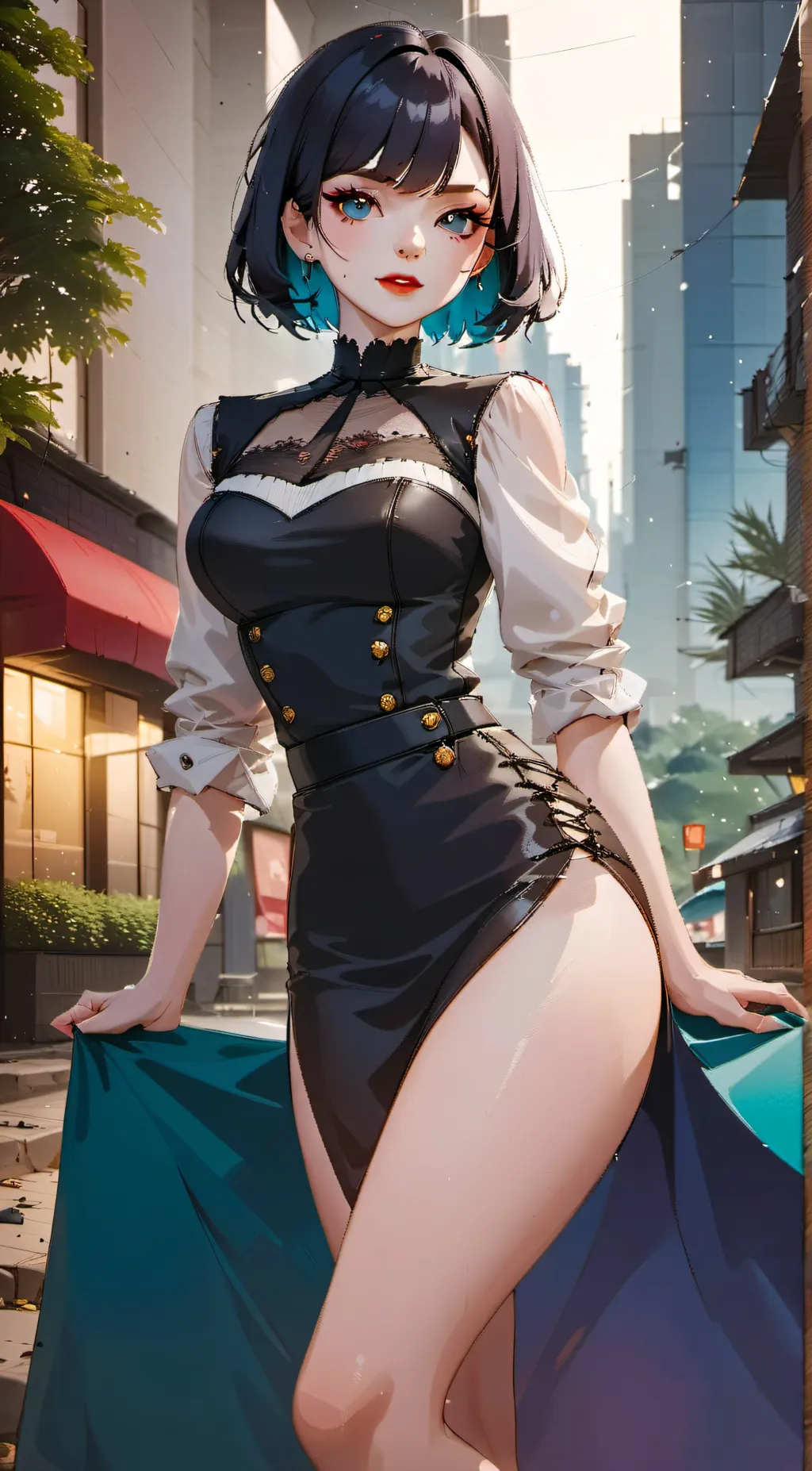 ai character: Amethyst background