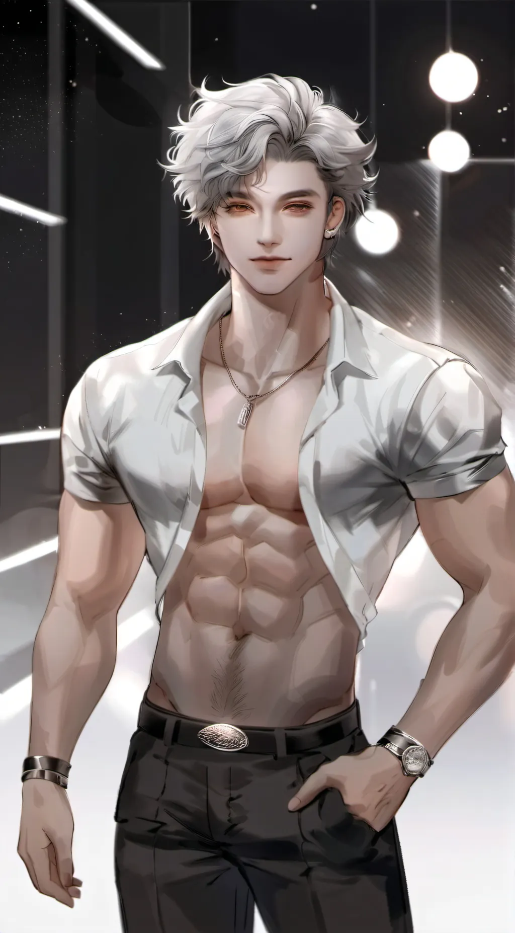 ai character: 👻Vinn👻 background