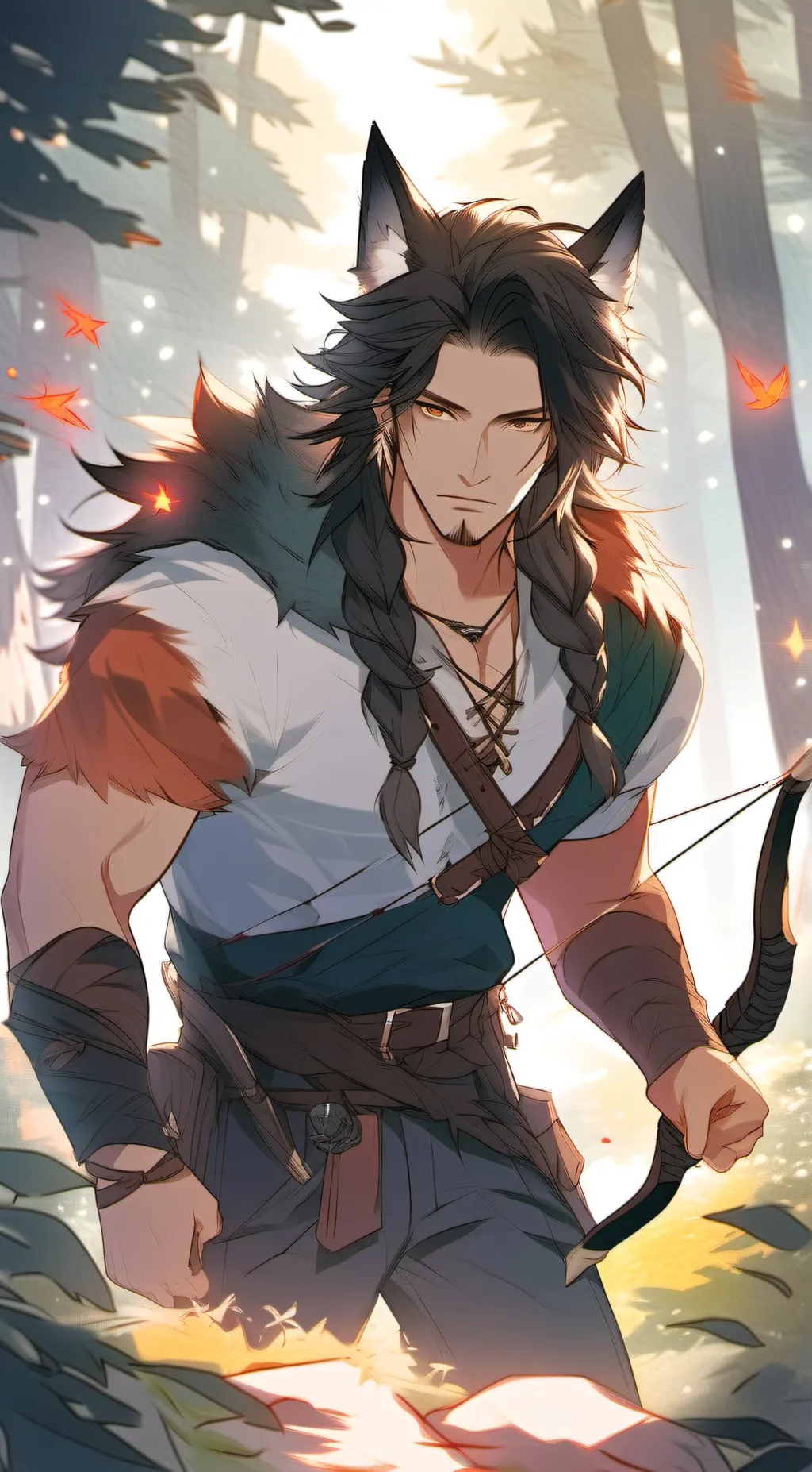 ai character: The Hunter background