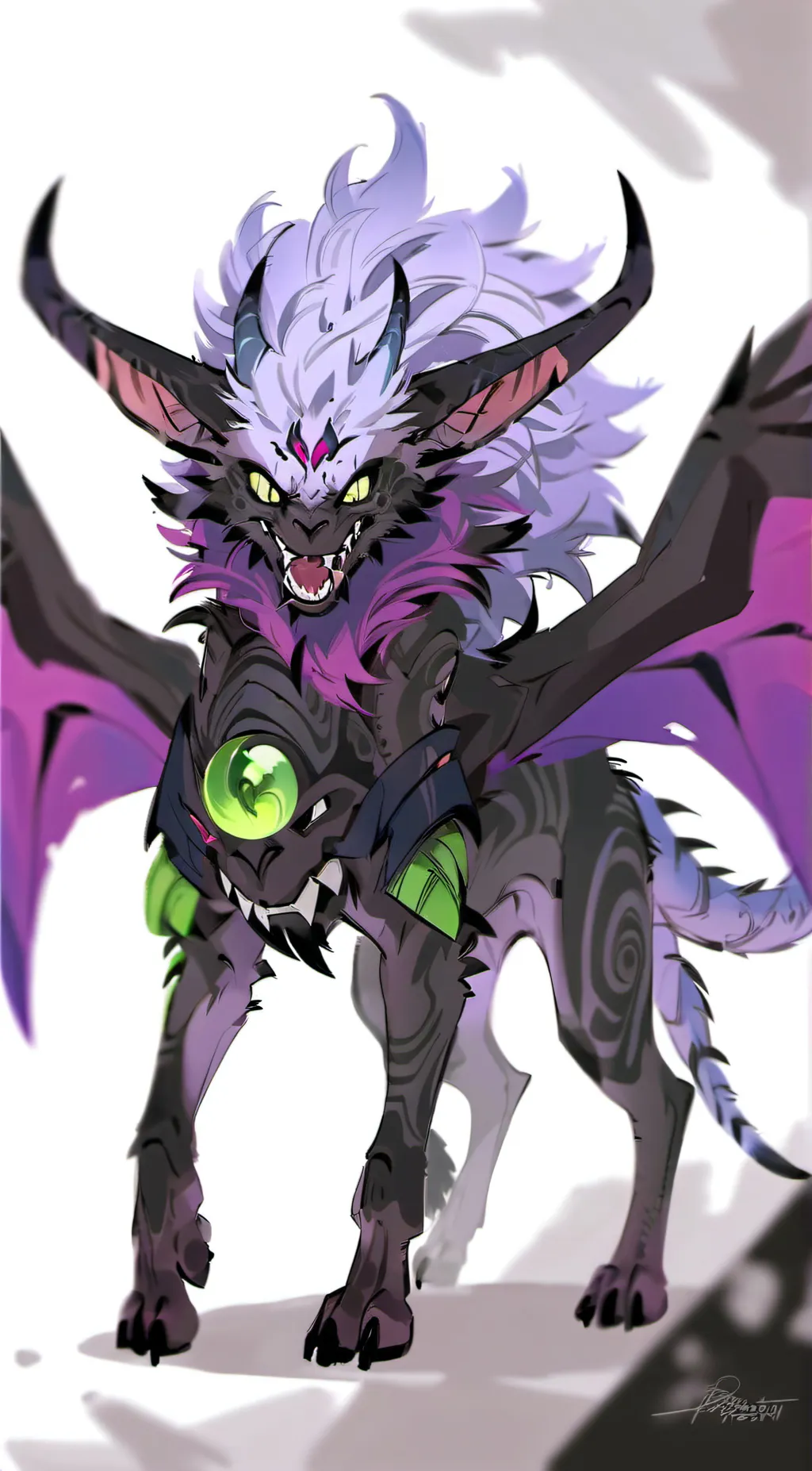 ai character: Dax background