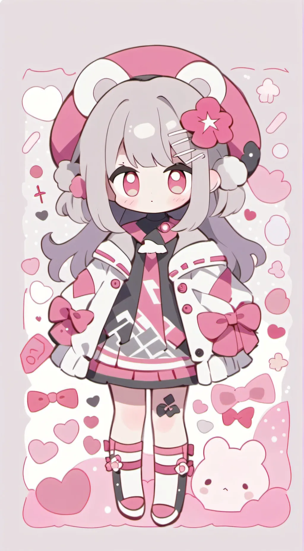 ai character: miniko background