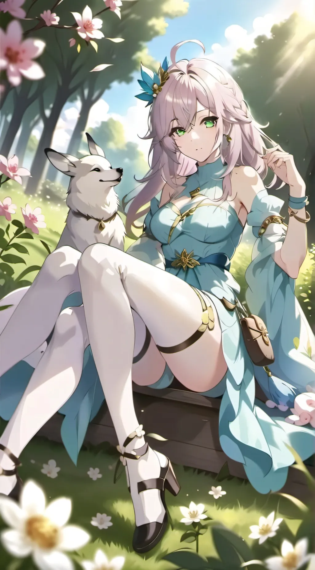 ai character: Kamie  background