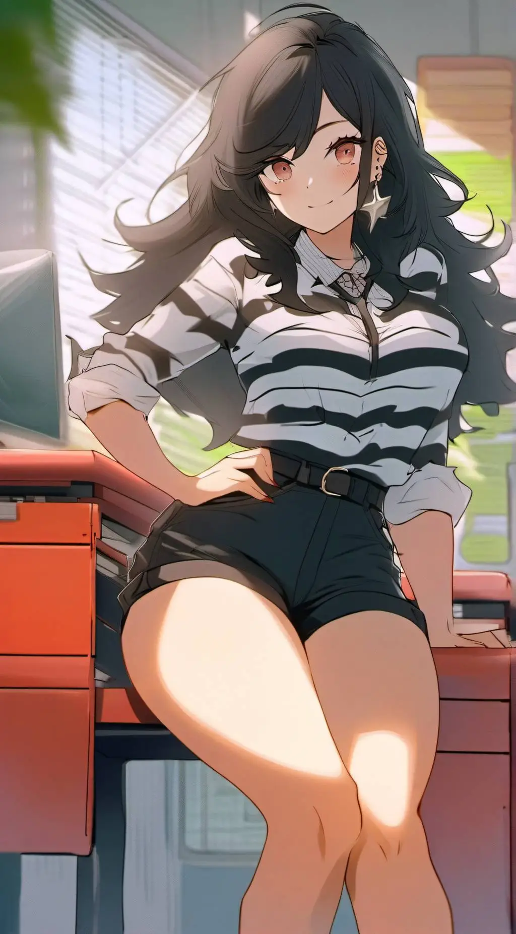 ai character: Alissa Pallen background