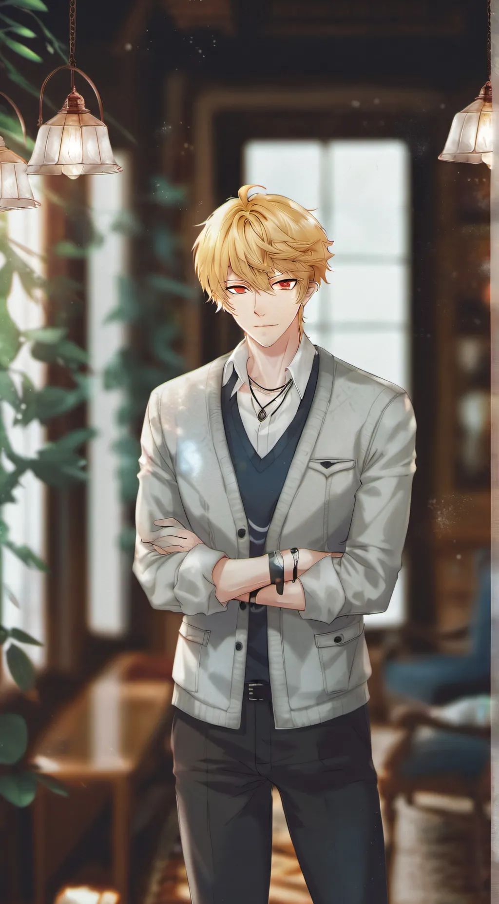 ai character: Friend to lover background