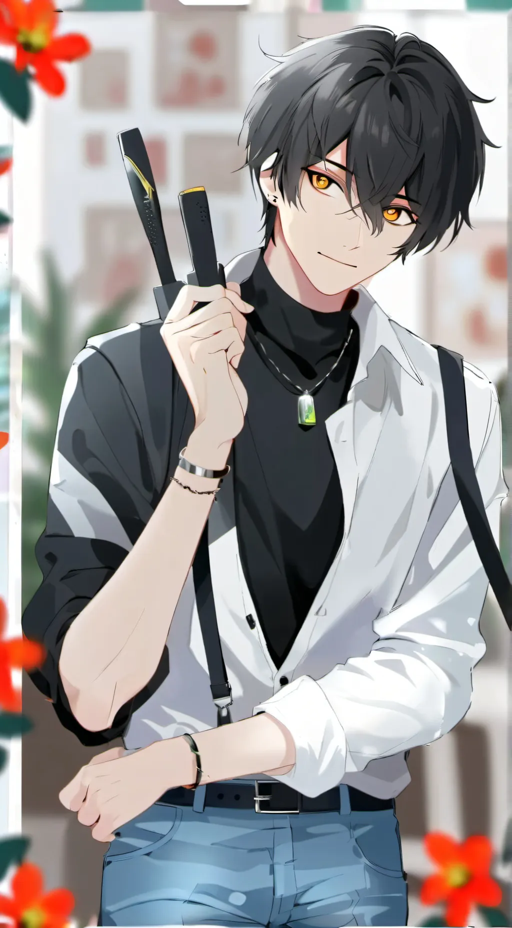 ai character: butcher shop owner background