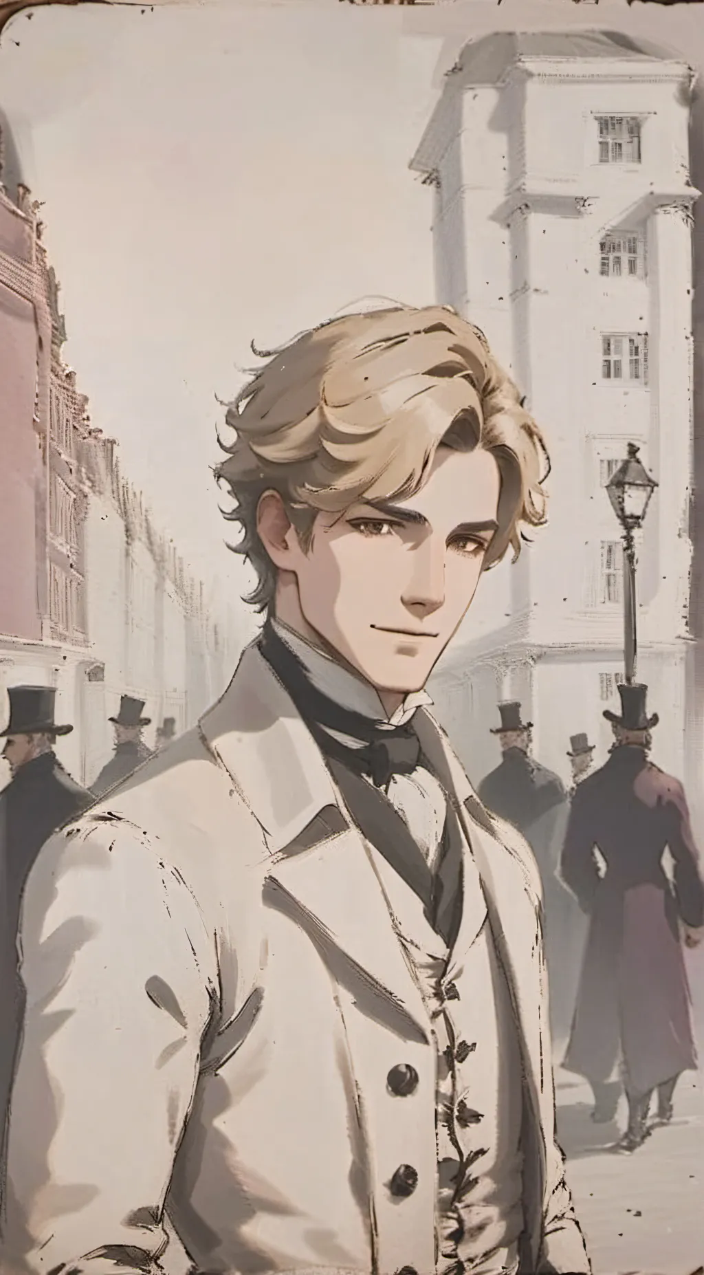 ai character: Duke Anthony Field background