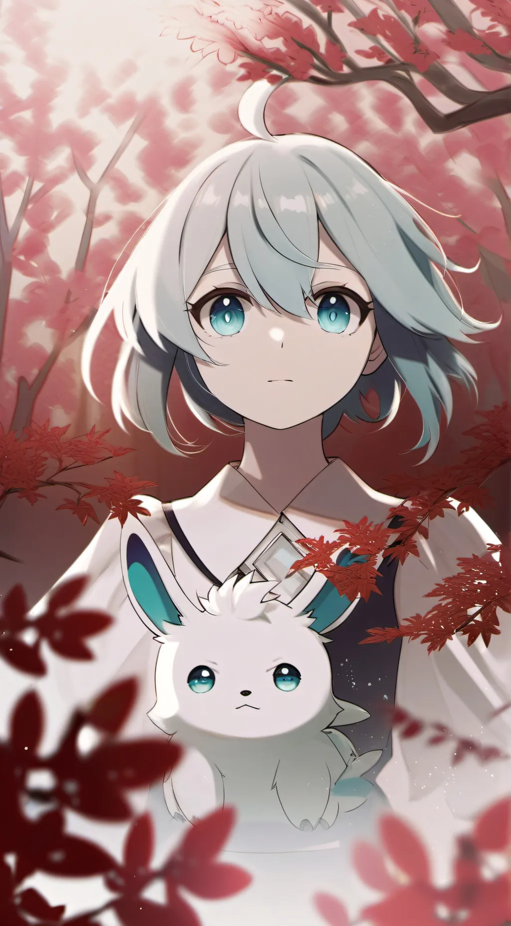 ai character: glacion background