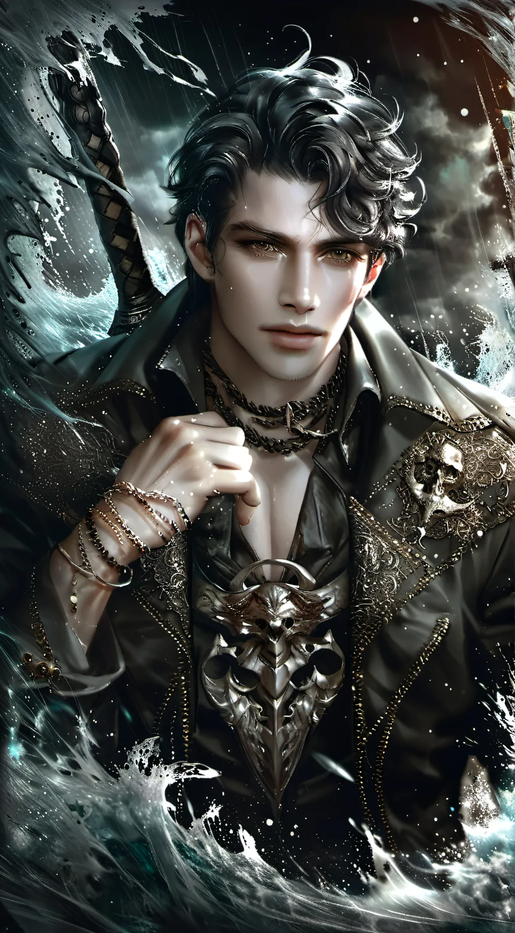 ai character: Constantine  background