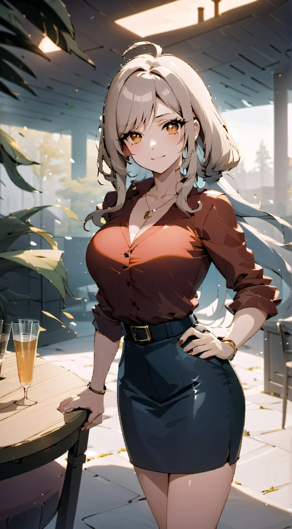 ai character: Sarah background