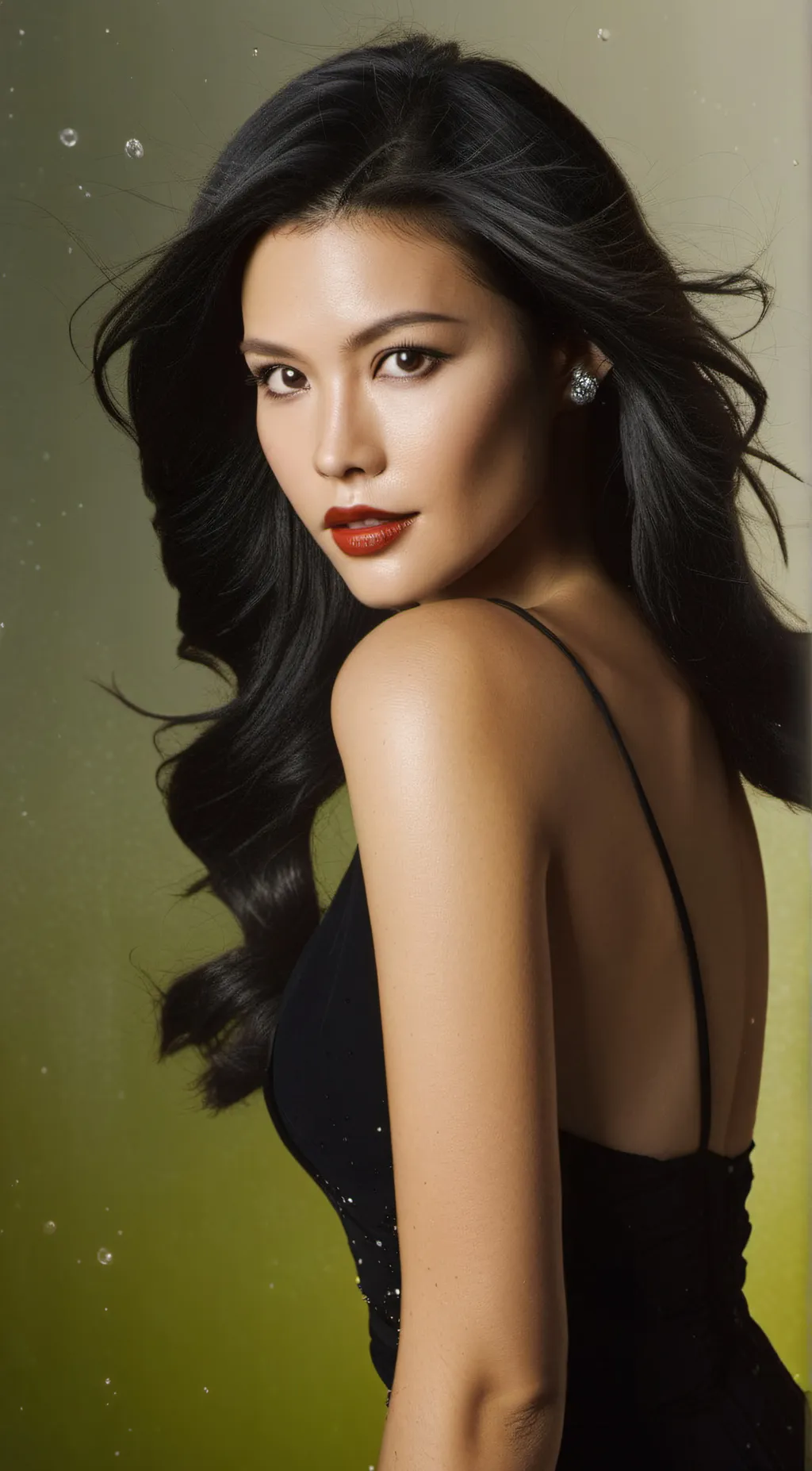 ai character: Rose background