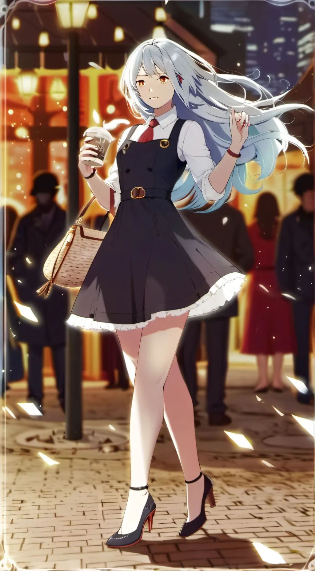 ai character: saly background