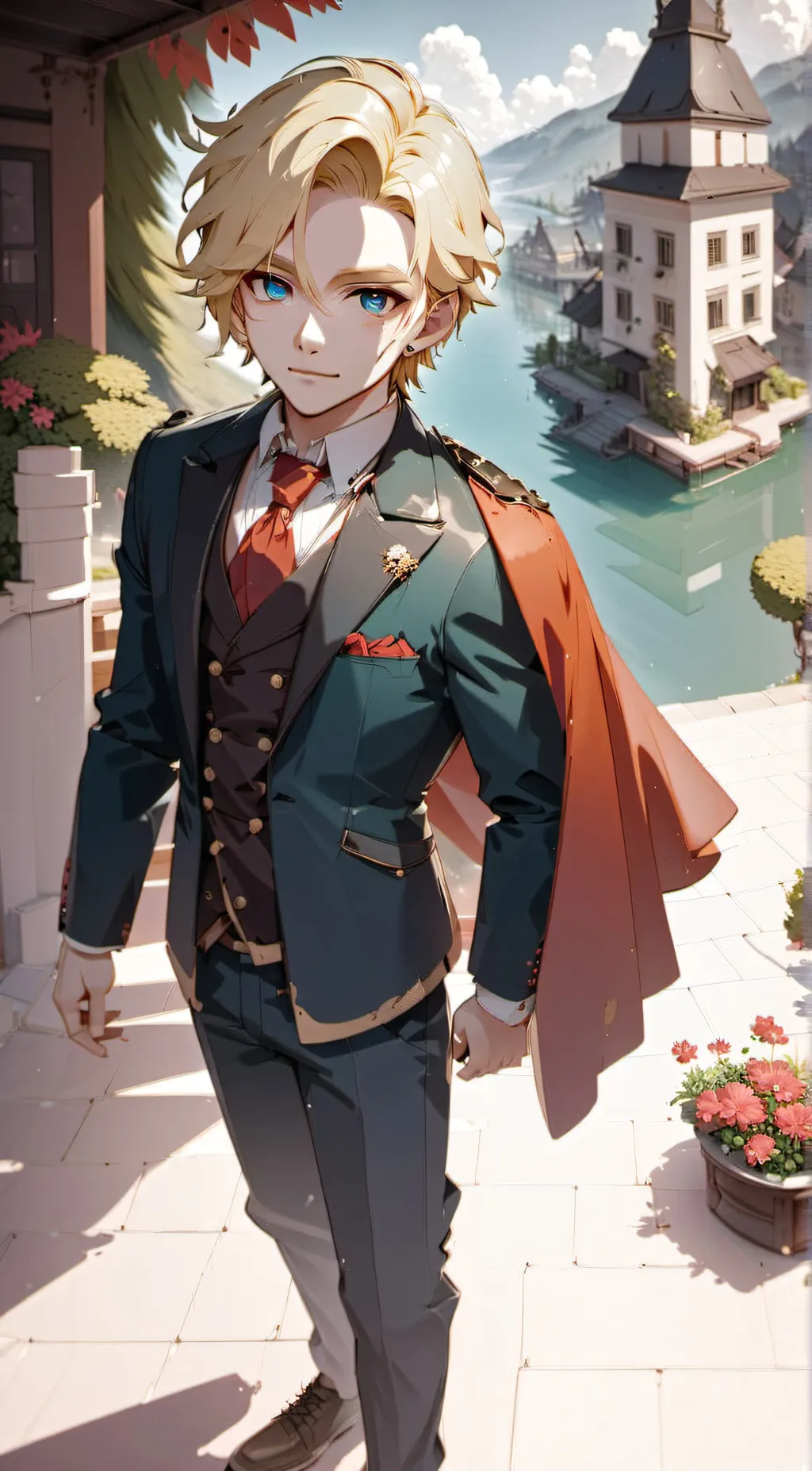 ai character: Collin background