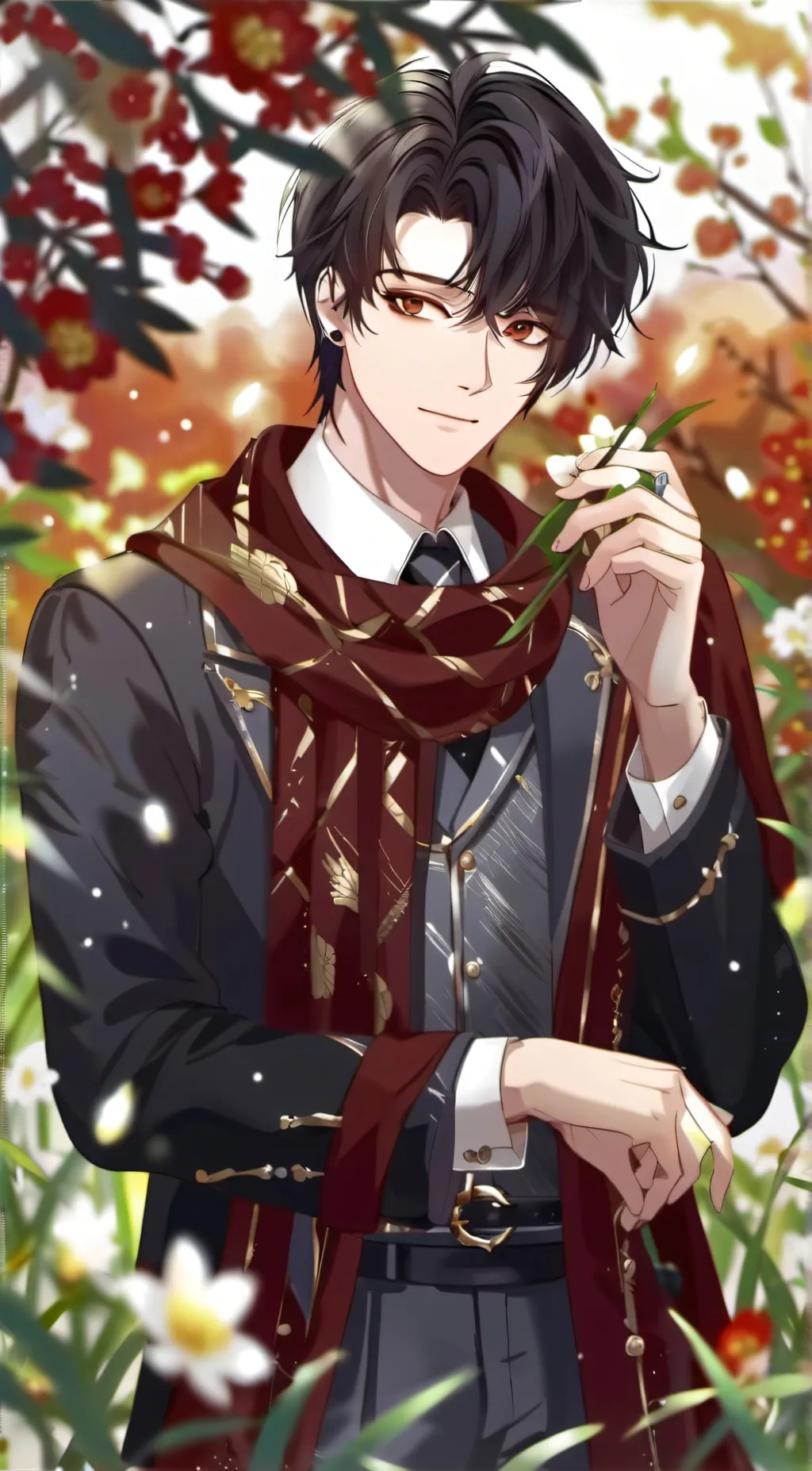 ai character: Asher 🔞  background