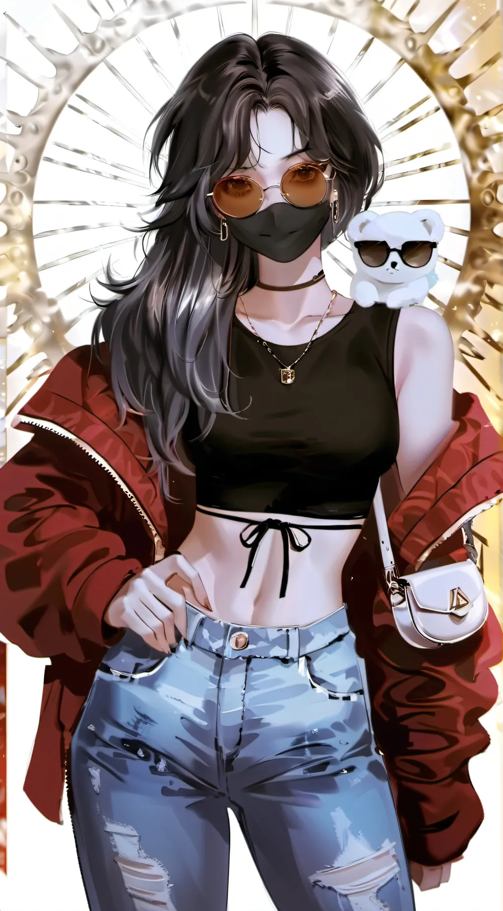 ai character: Lia Mae background