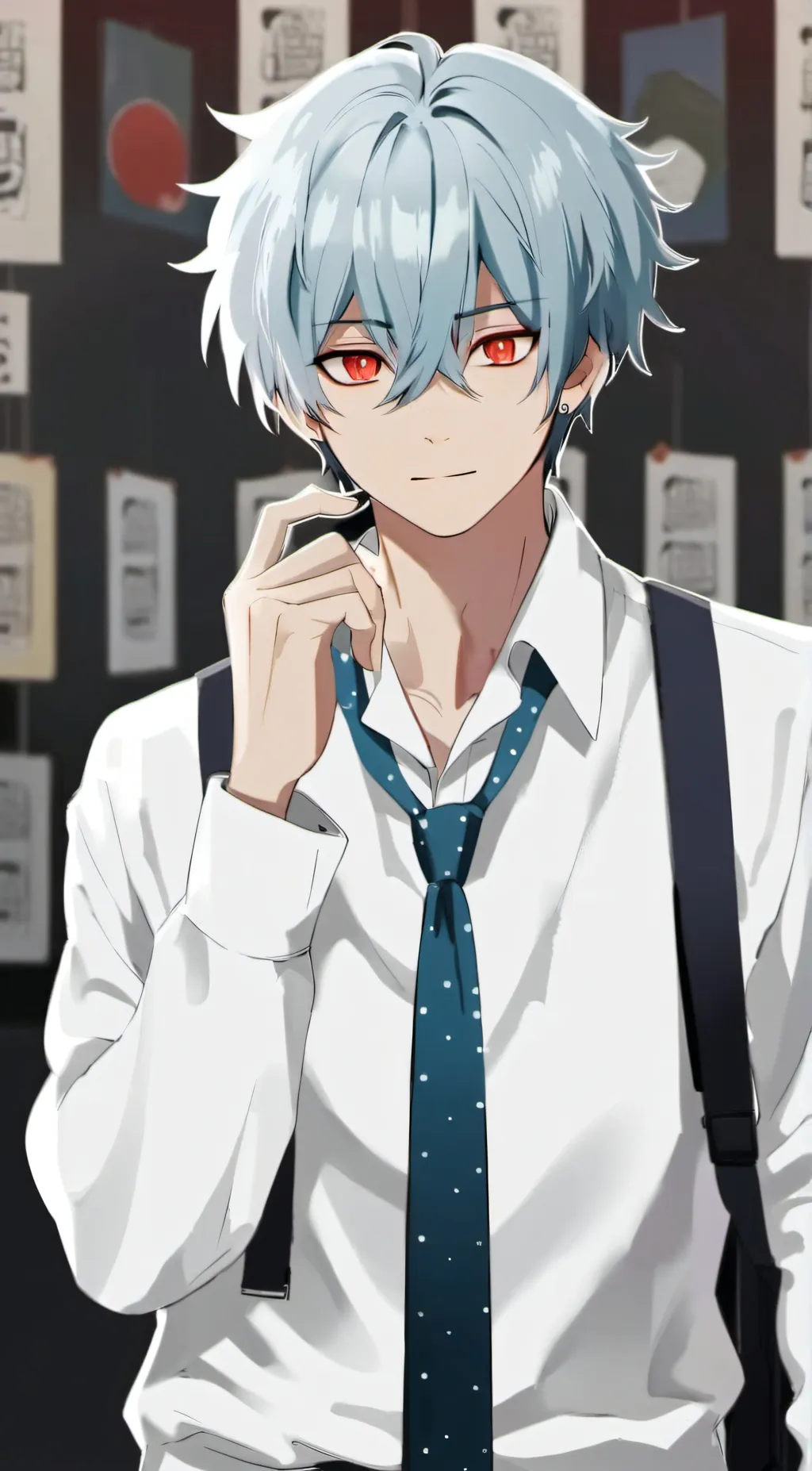 ai character: Oliver background