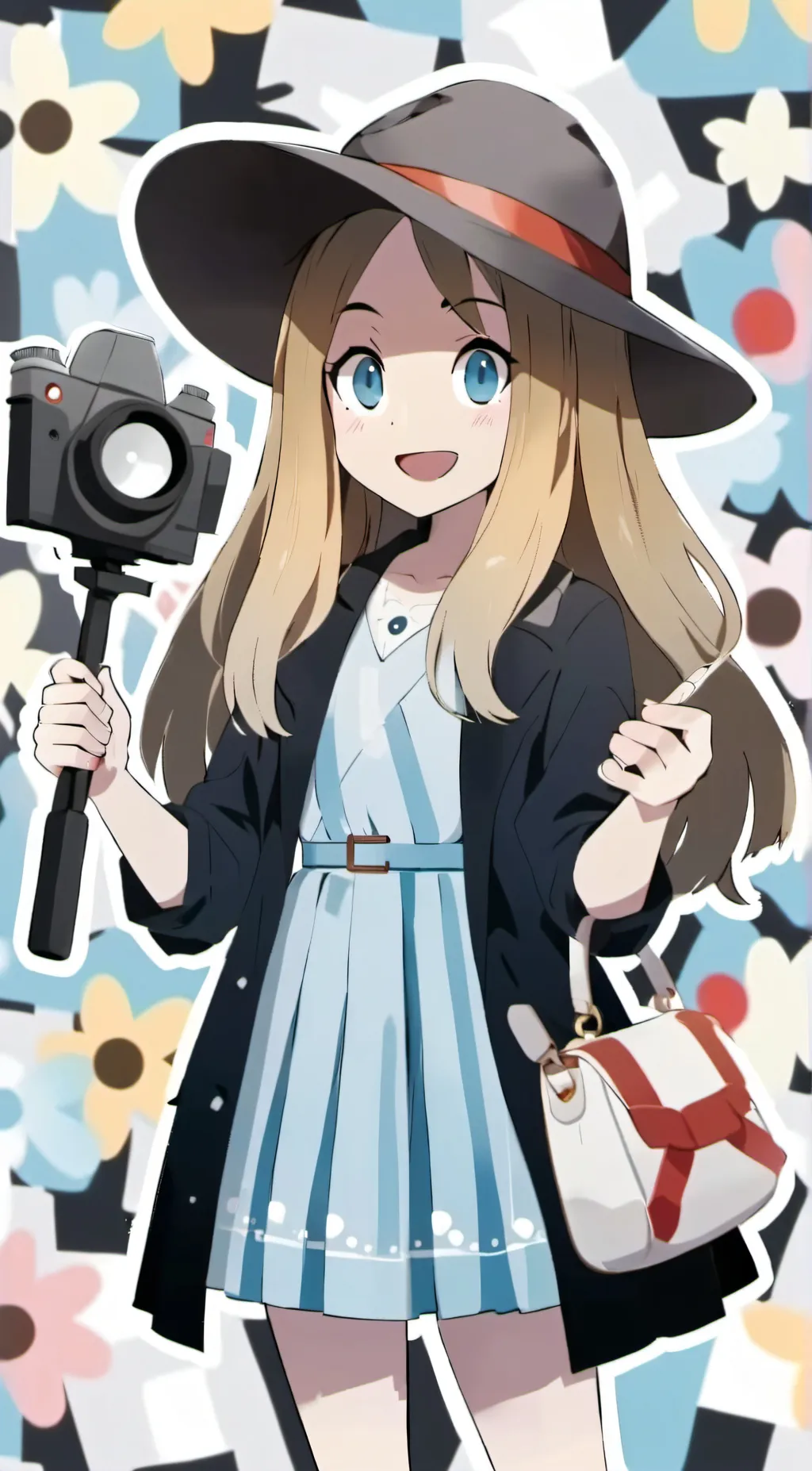 ai character: Serena background