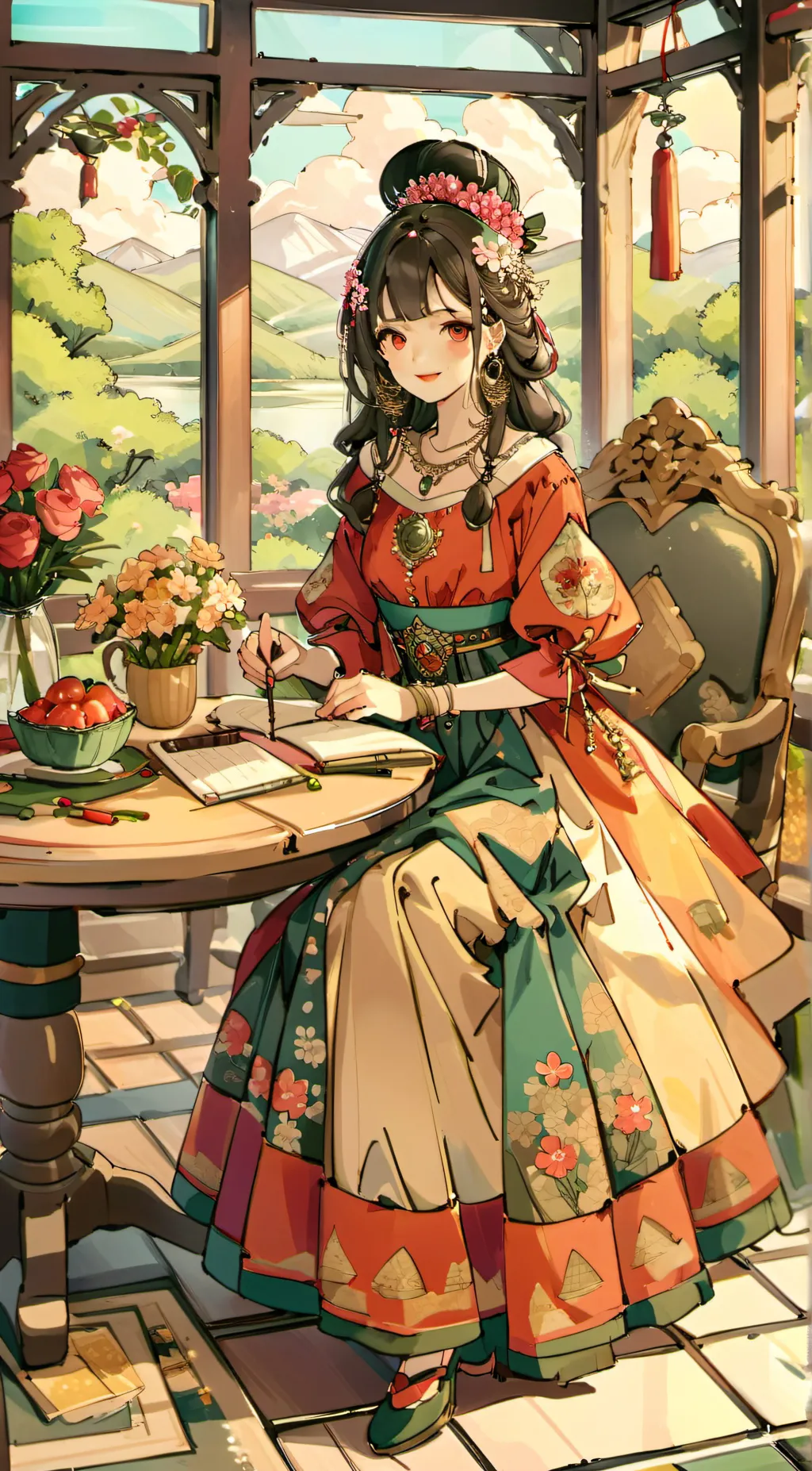 ai character: mha background