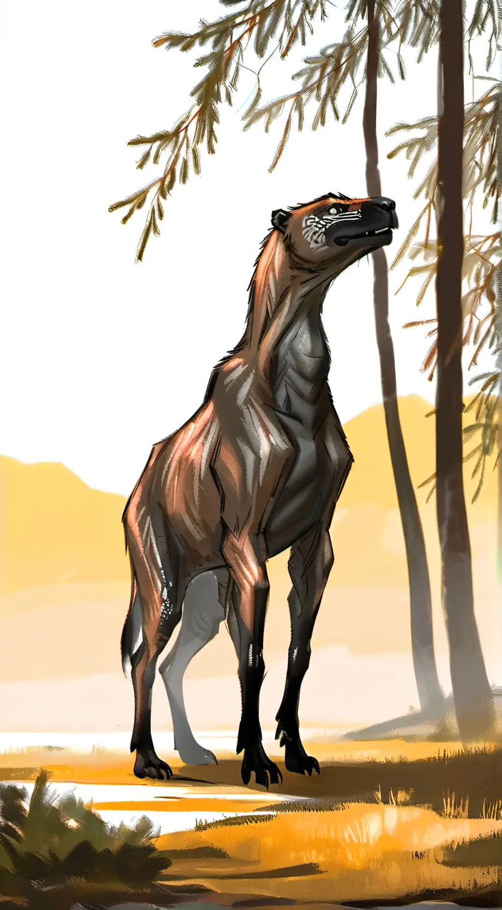 ai character: calicotherium  background