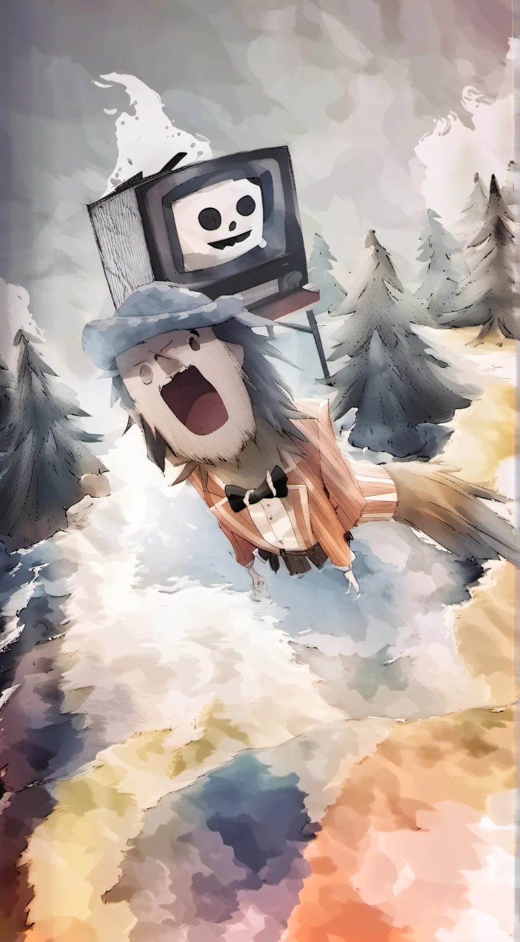 ai character: Mr Puzzles background