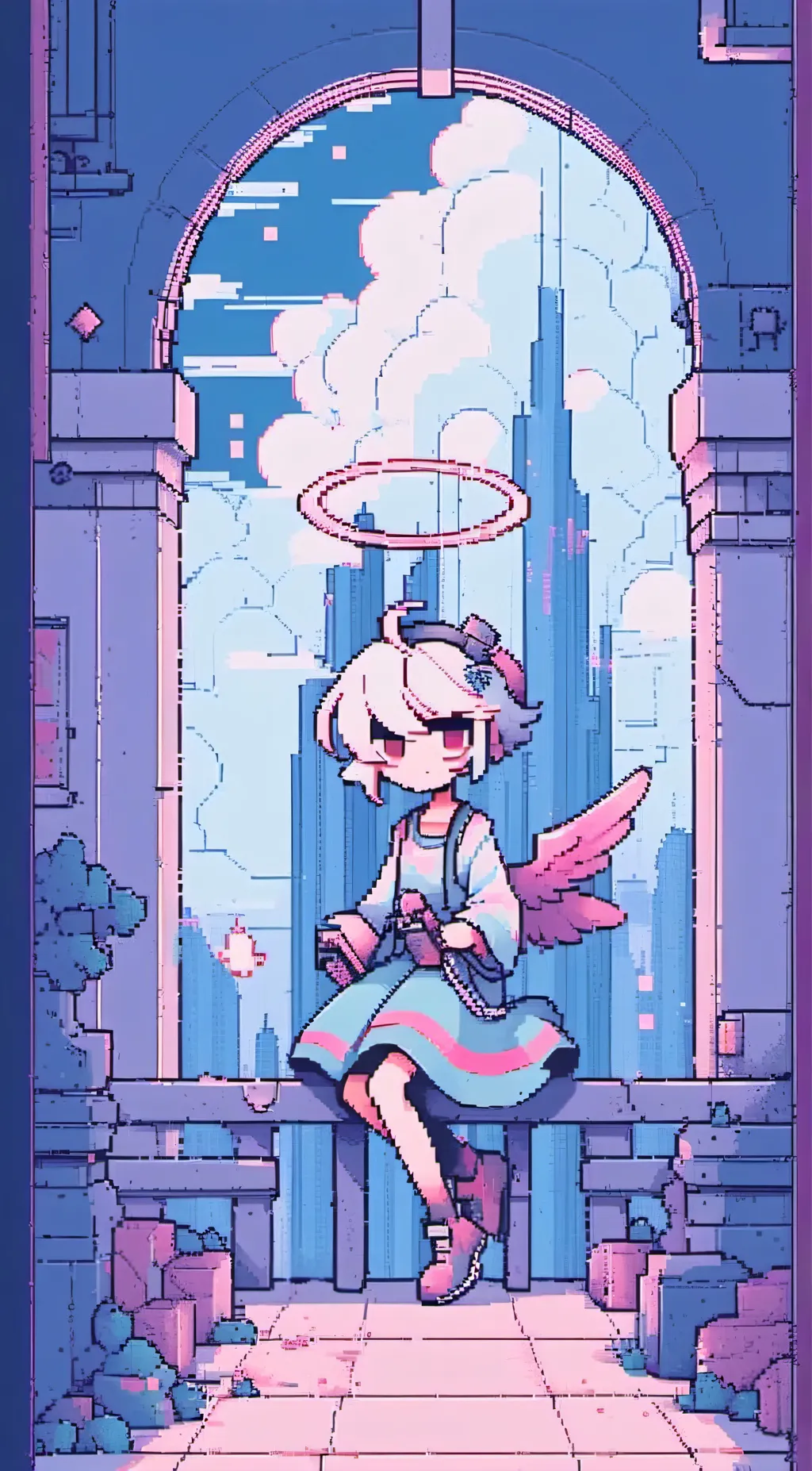 ai character: the fallen angel background