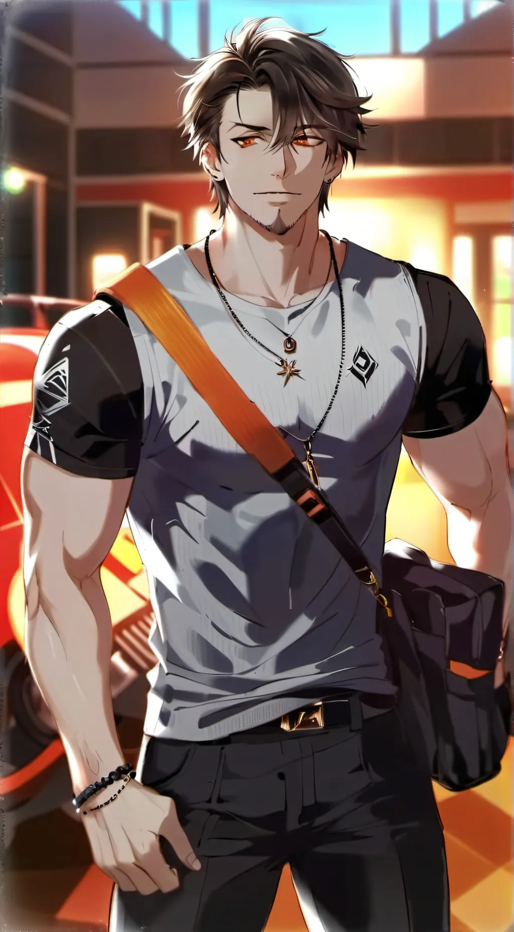 ai character: Hudson background