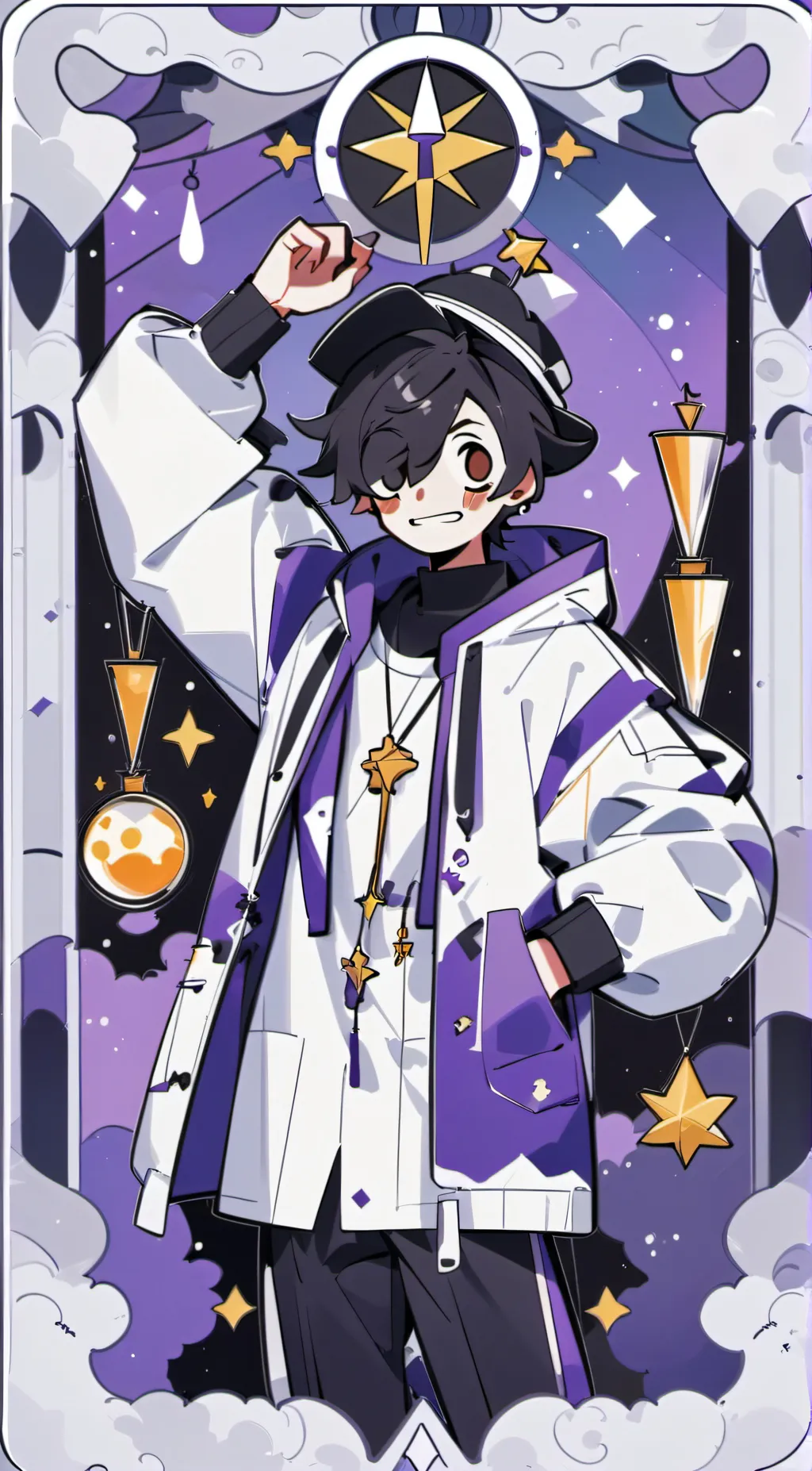 ai character: max(well)  background